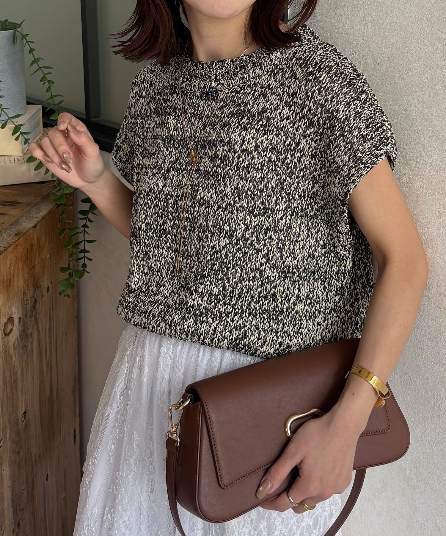 Thevon.(ゼヴォン) MIXフレンチニット