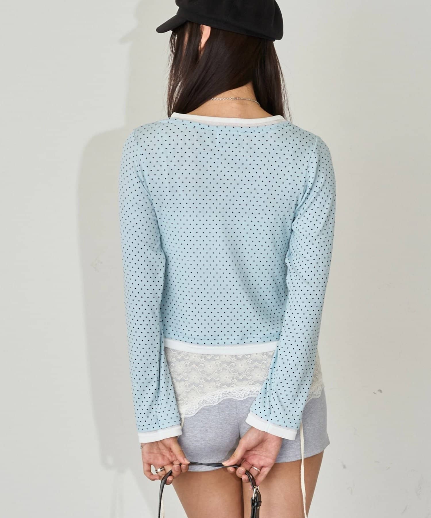 WHO’S WHO gallery(フーズフーギャラリー) ドットレイヤードヘンリートップス