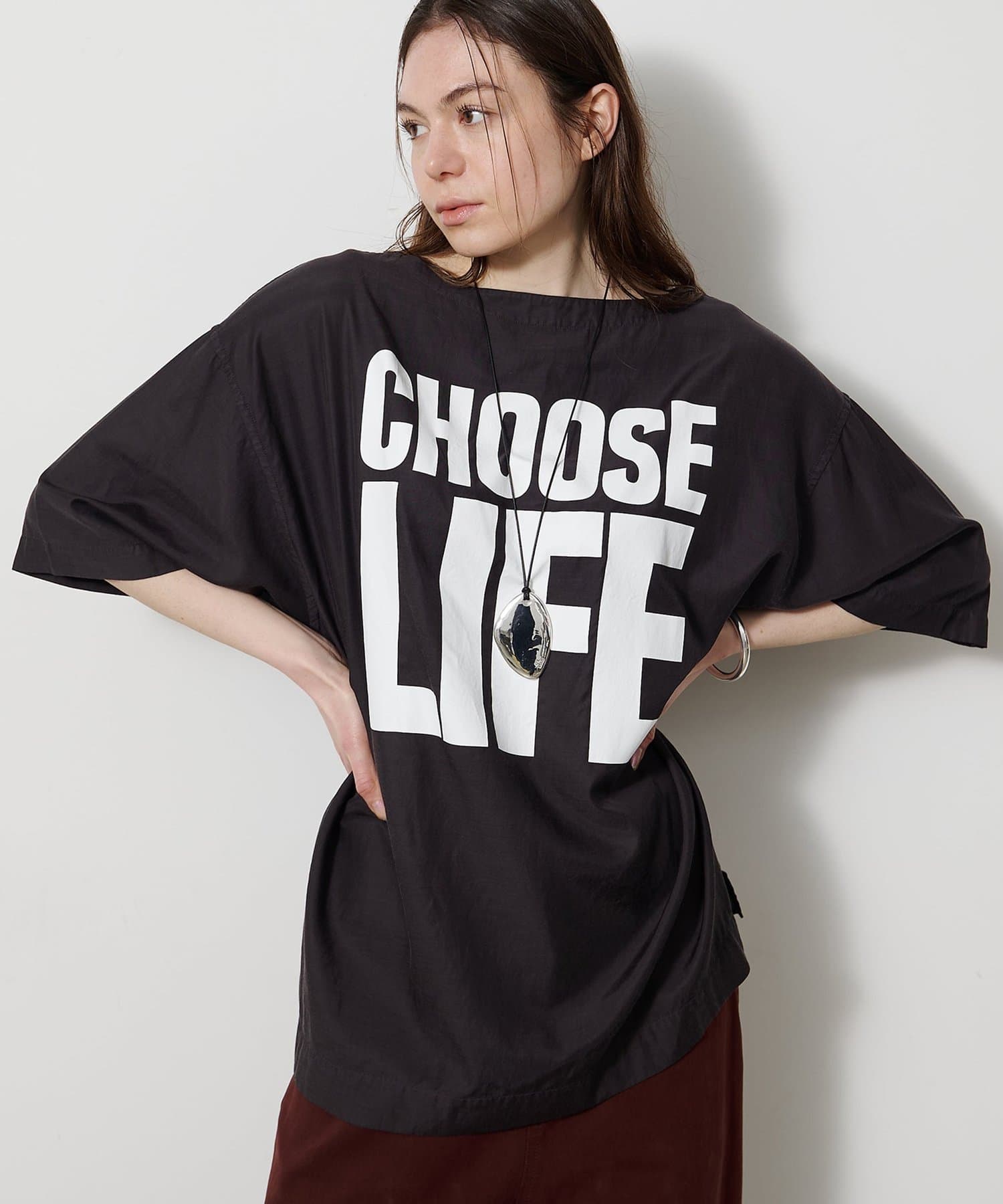 Whim Gazette(ウィム ガゼット) 【KATHARINE HAMNETT】別注Tブラウス