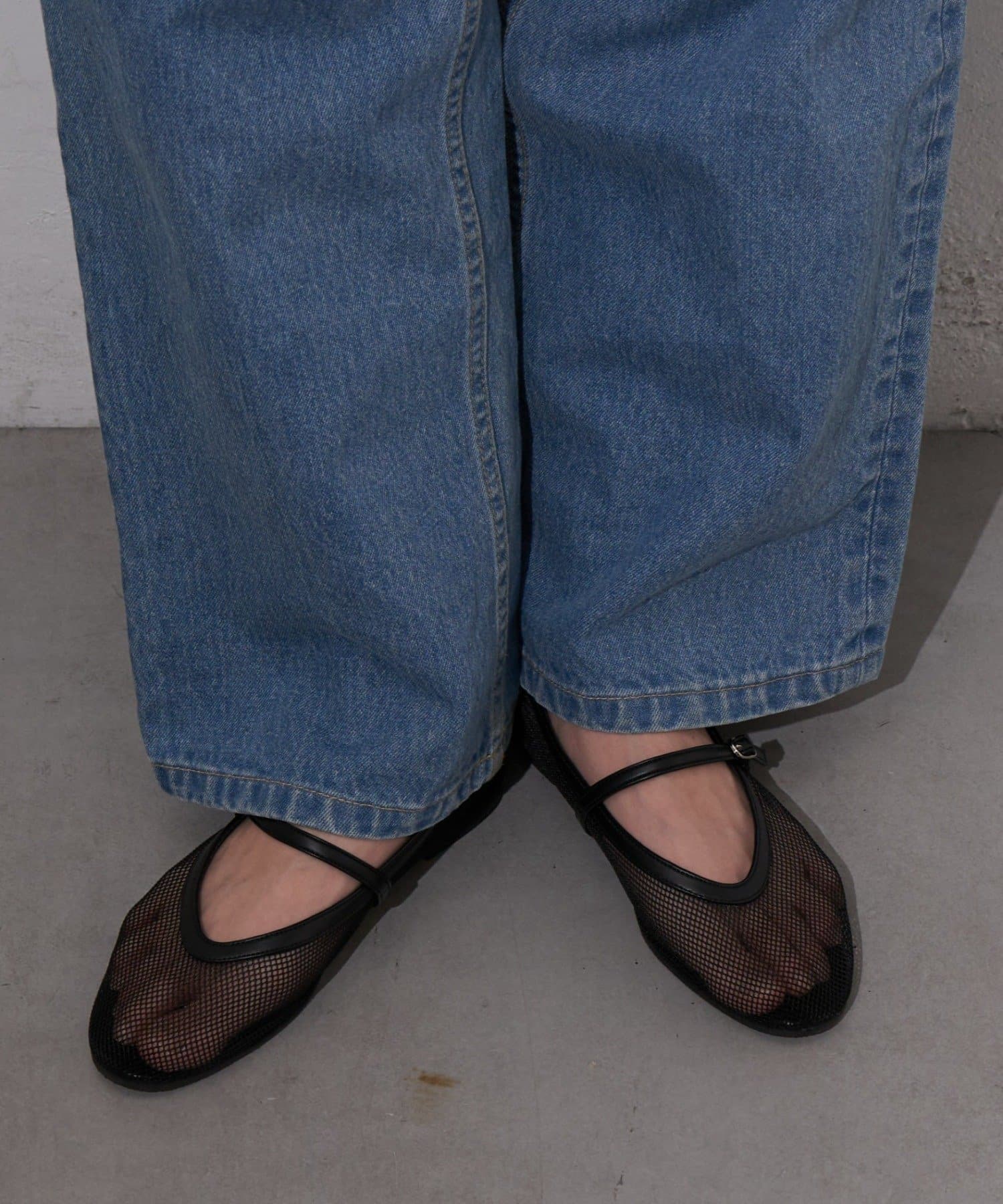 CIAOPANIC TYPY(チャオパニックティピー) ：【S～XL展開】アソート柄シアーフラットシューズ