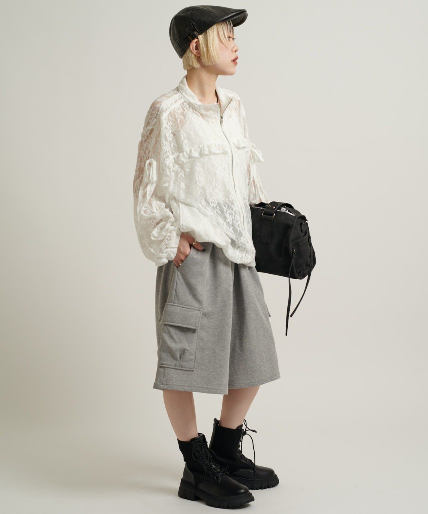 w closet(ダブルクローゼット) 【AMIKO's select】【3色展開/大容量】2wayボストンバッグ