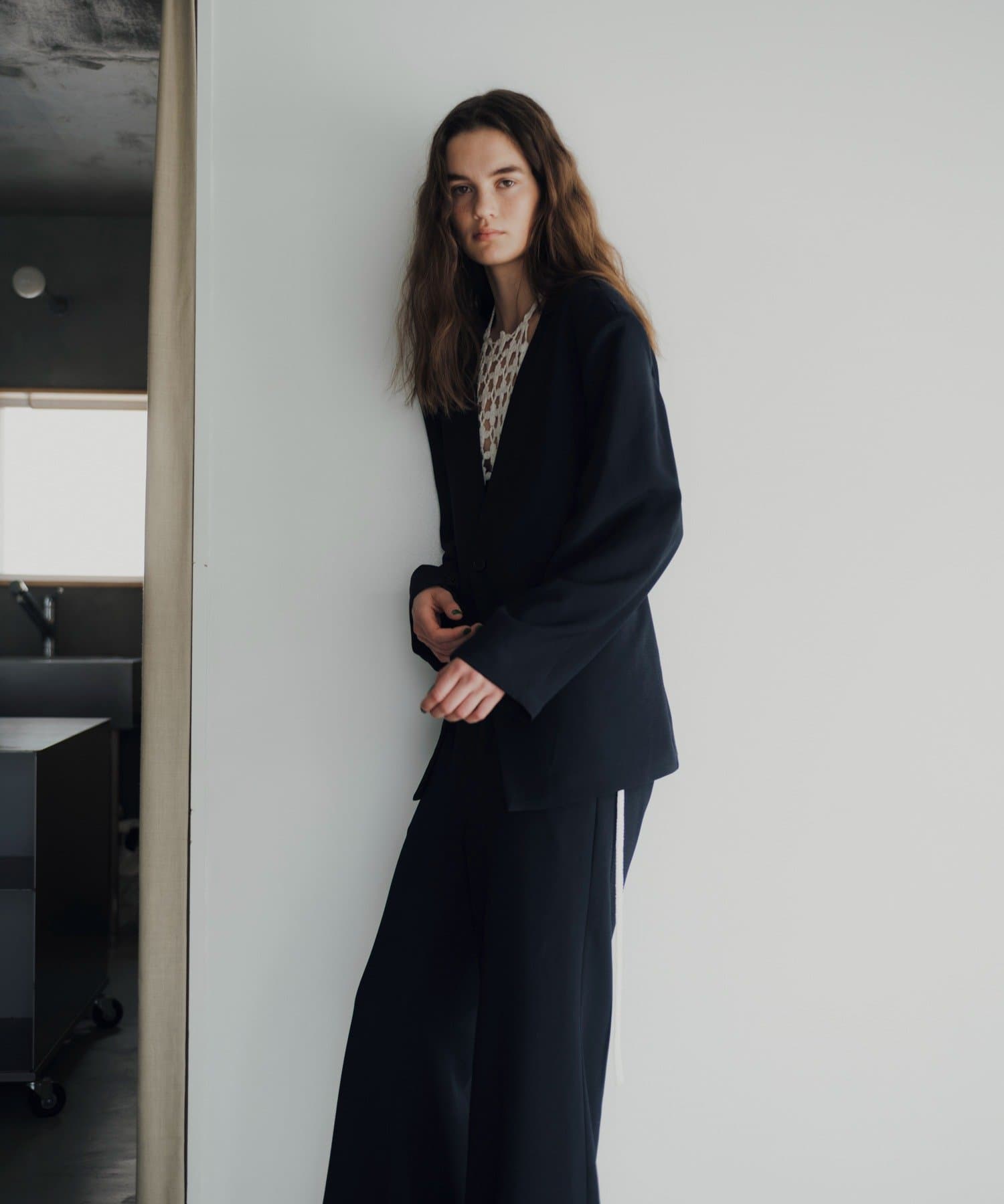 Pasterip(パセリ) Cozy drawstring pants