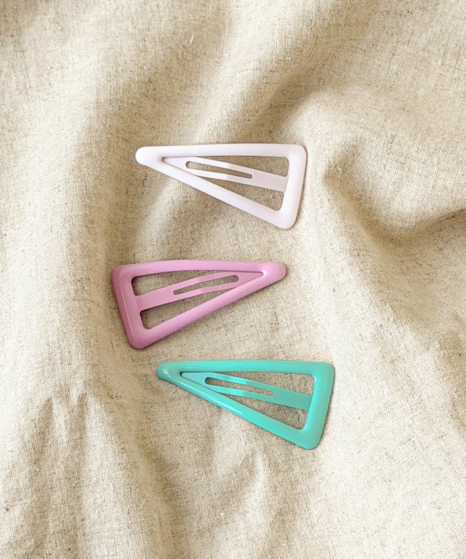 3COINS(スリーコインズ) ポップカラーパッチンピン3個セット／KIDS