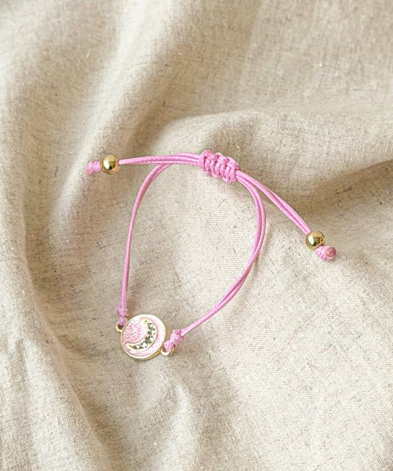 3COINS(スリーコインズ) ラメエポモチーフブレス／KIDS