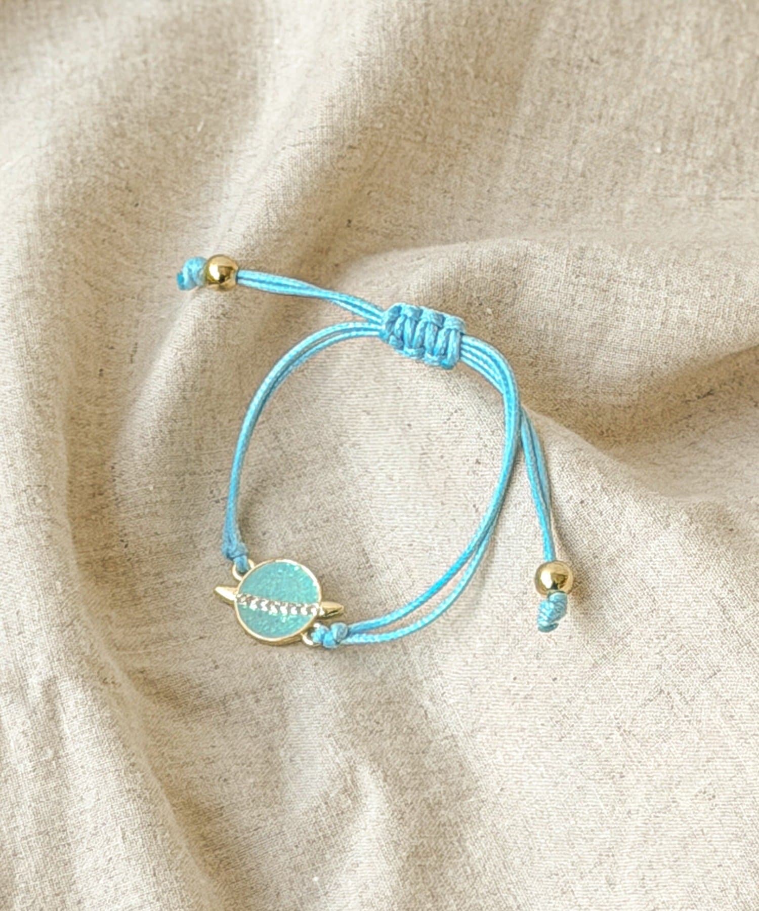 3COINS(スリーコインズ) ラメエポモチーフブレス／KIDS