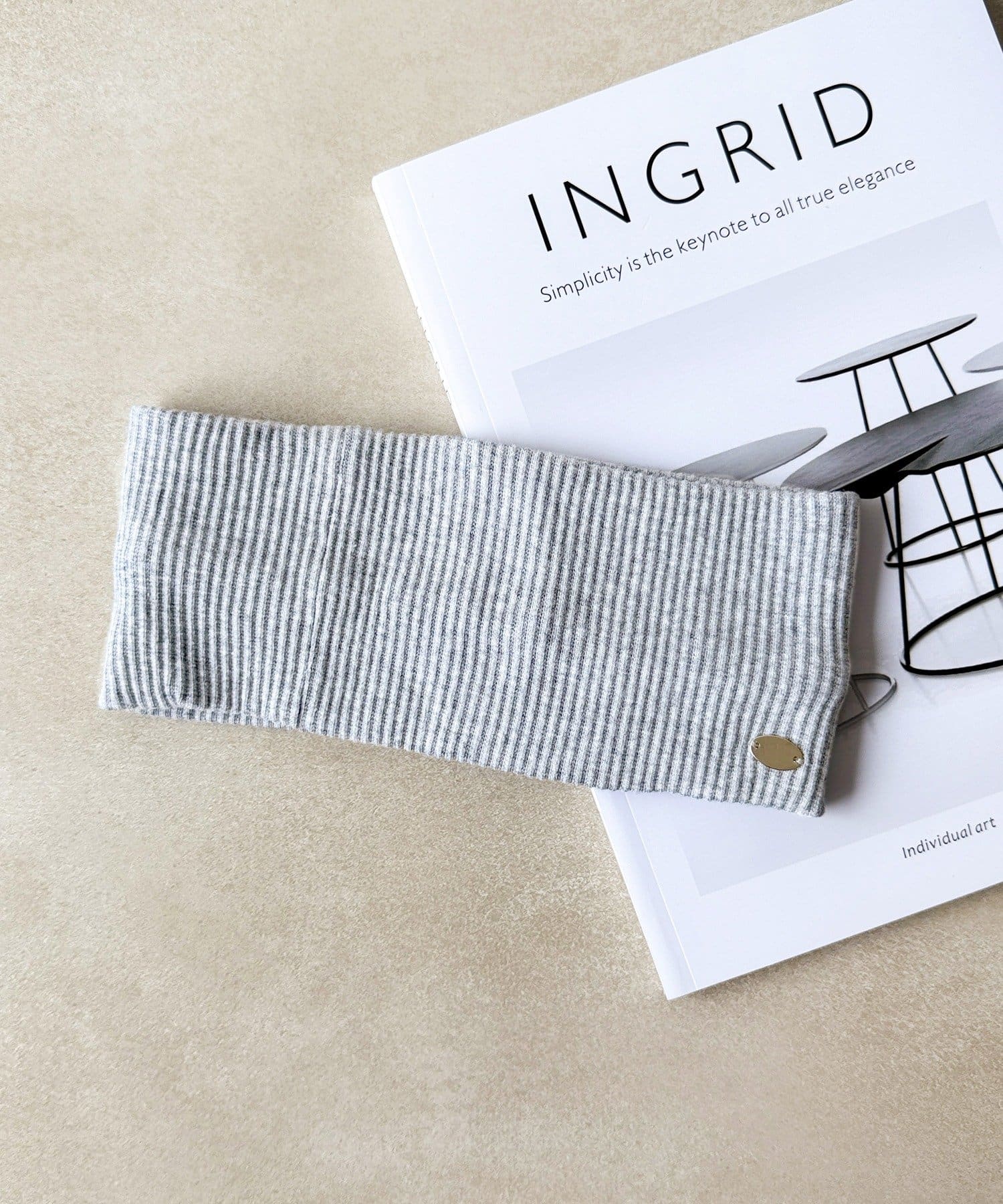 3COINS(スリーコインズ) ワイドリブターバン