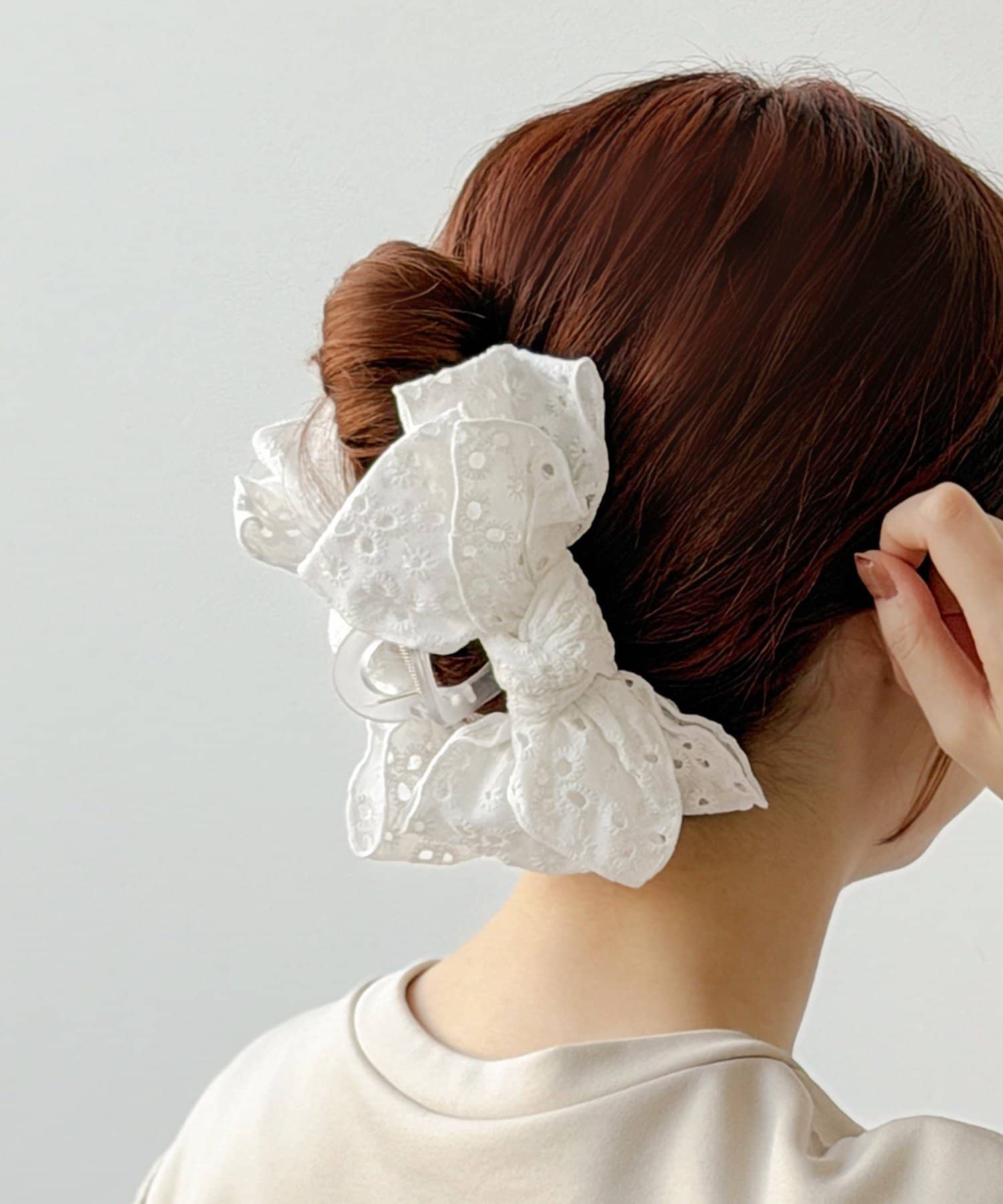 3COINS(スリーコインズ) レースリボンバンス