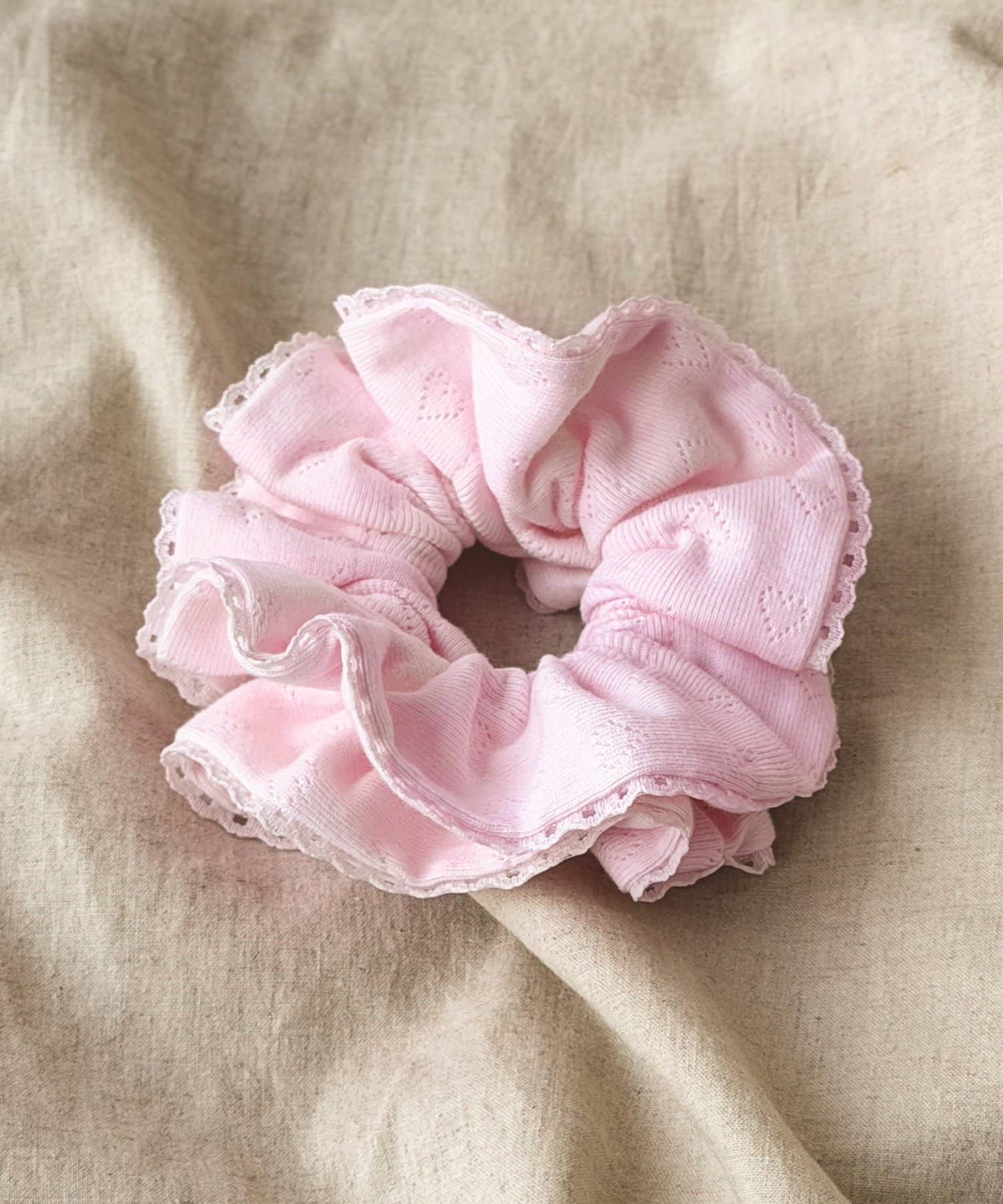 3COINS(スリーコインズ) アイレットレースシュシュ／KIDS