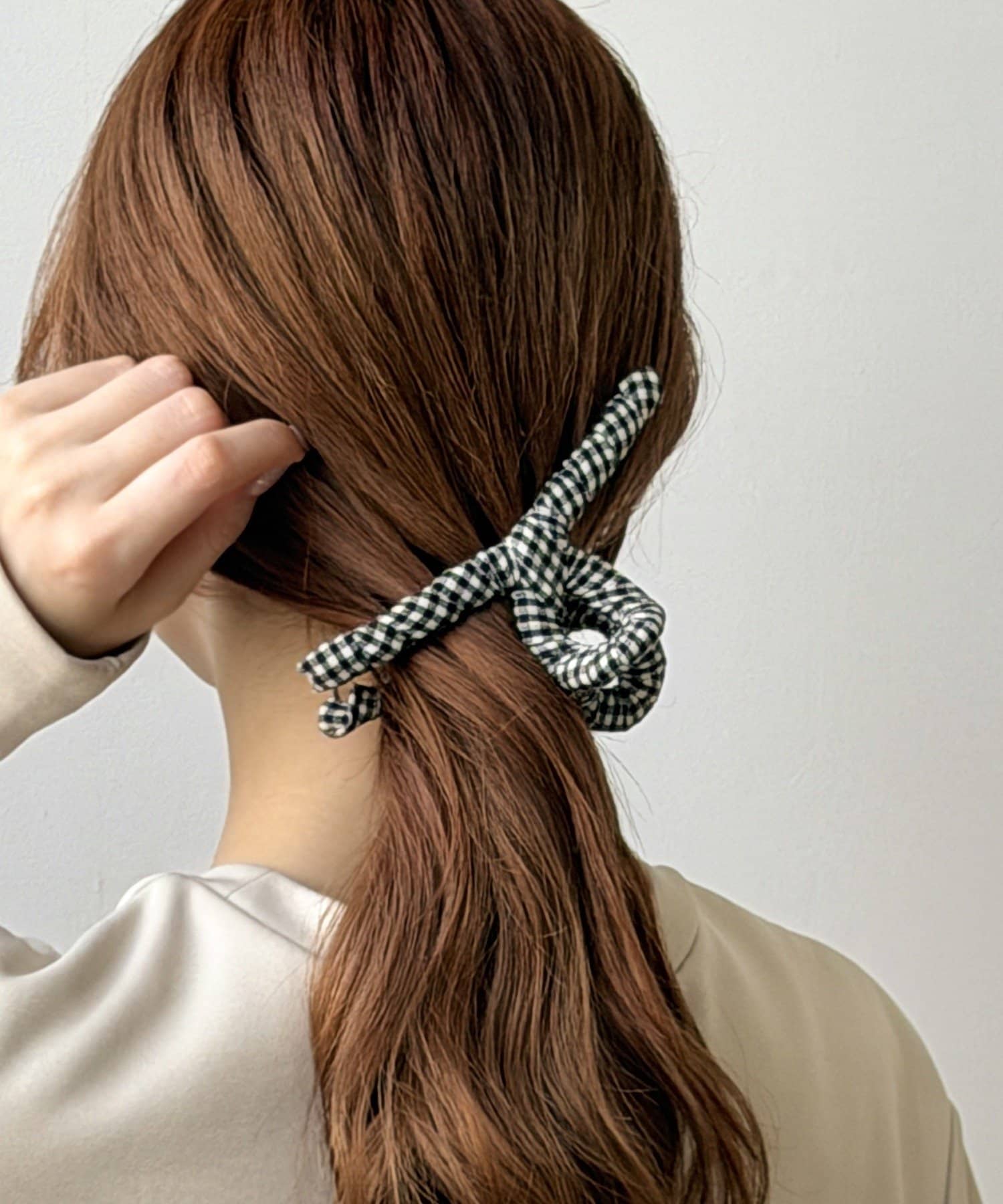 3COINS(スリーコインズ) ギンガムチェックバンス