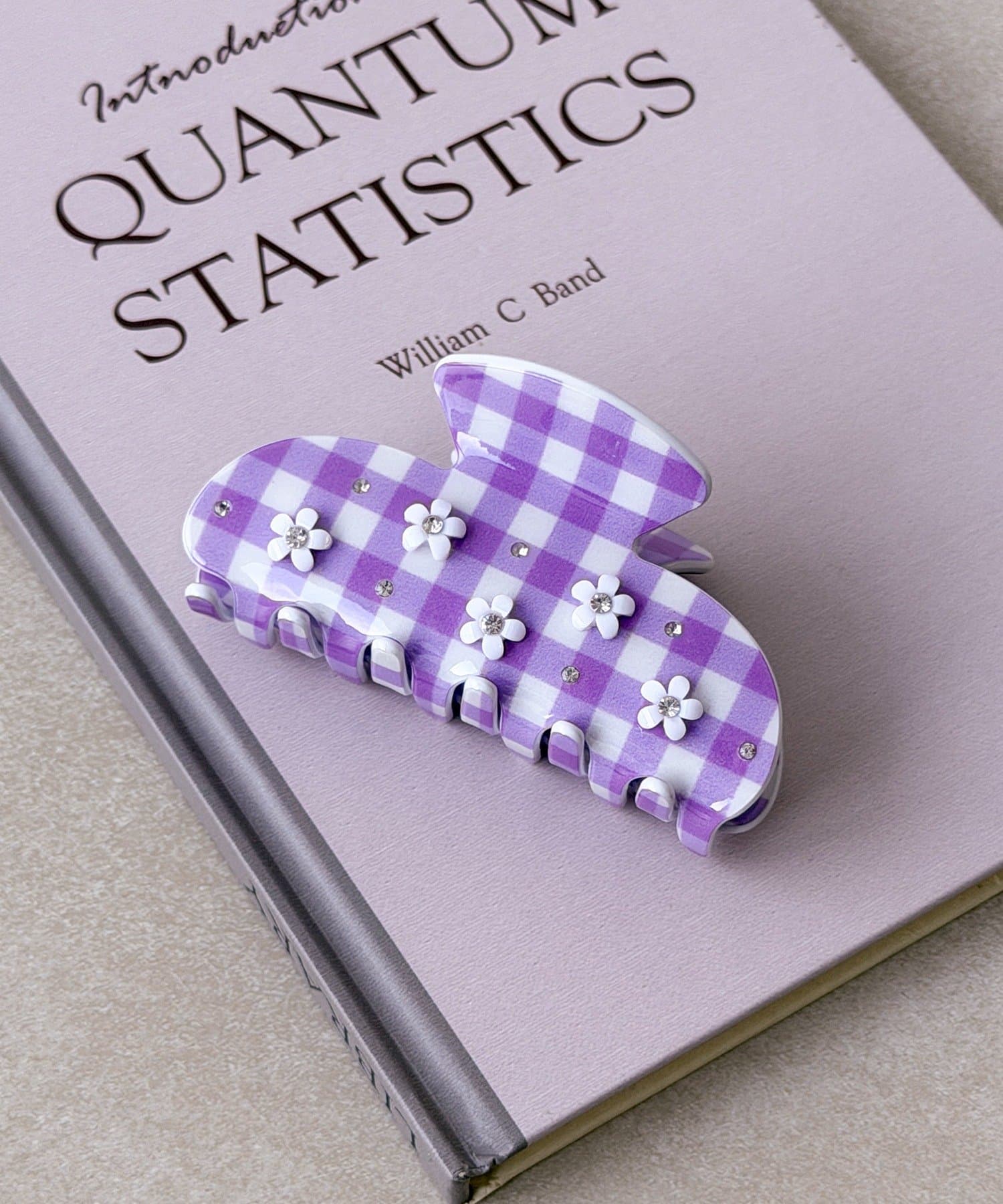 3COINS(スリーコインズ) チェックフラワーバンス