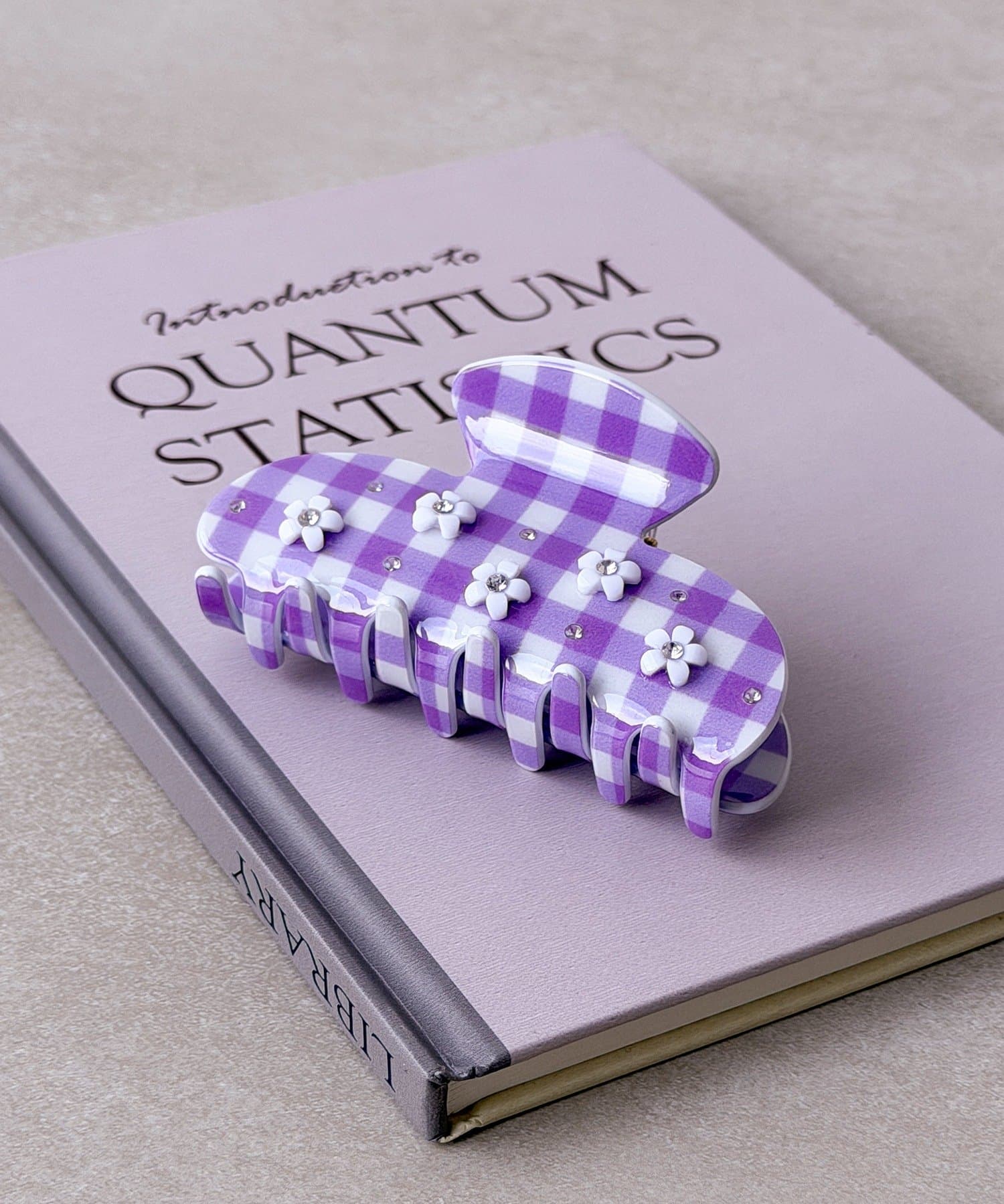 3COINS(スリーコインズ) チェックフラワーバンス