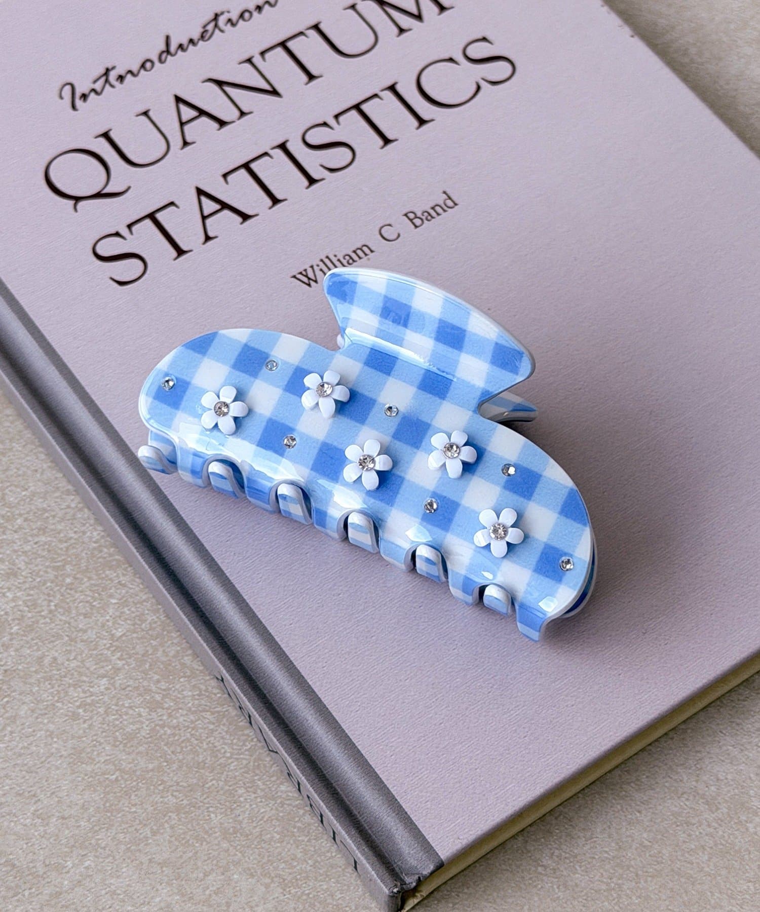 3COINS(スリーコインズ) チェックフラワーバンス