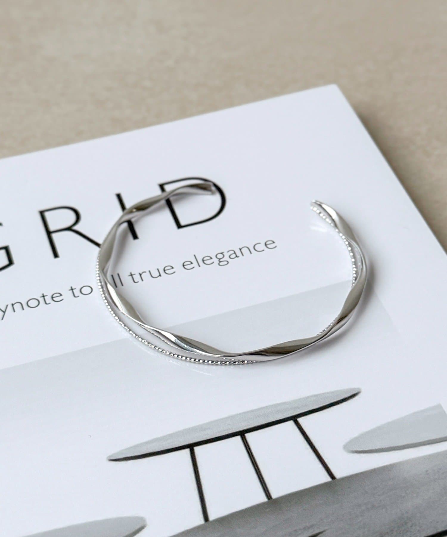 3COINS(スリーコインズ) 2連ヒネリメタルブレス