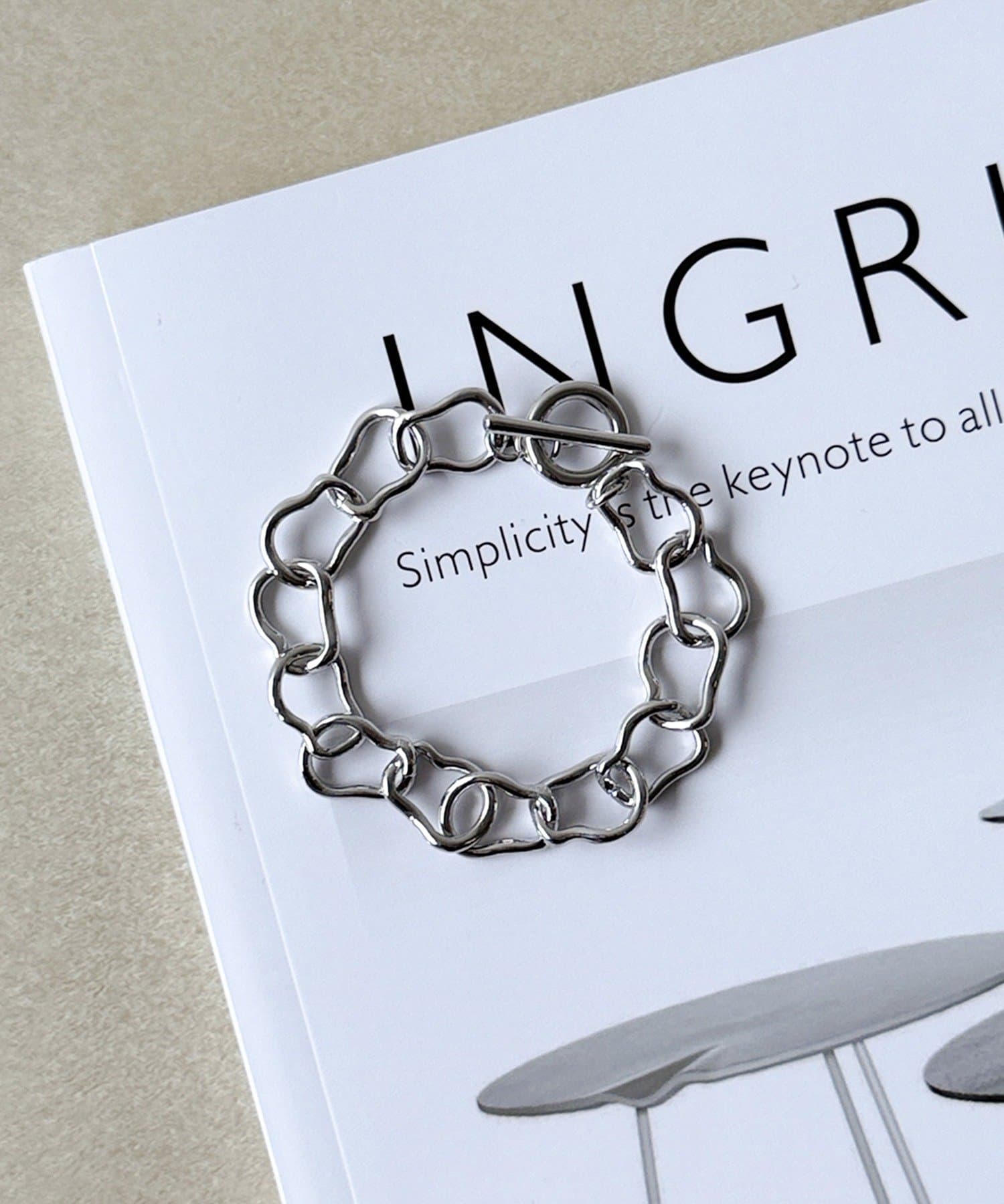 3COINS(スリーコインズ) マンテルチェーンブレス