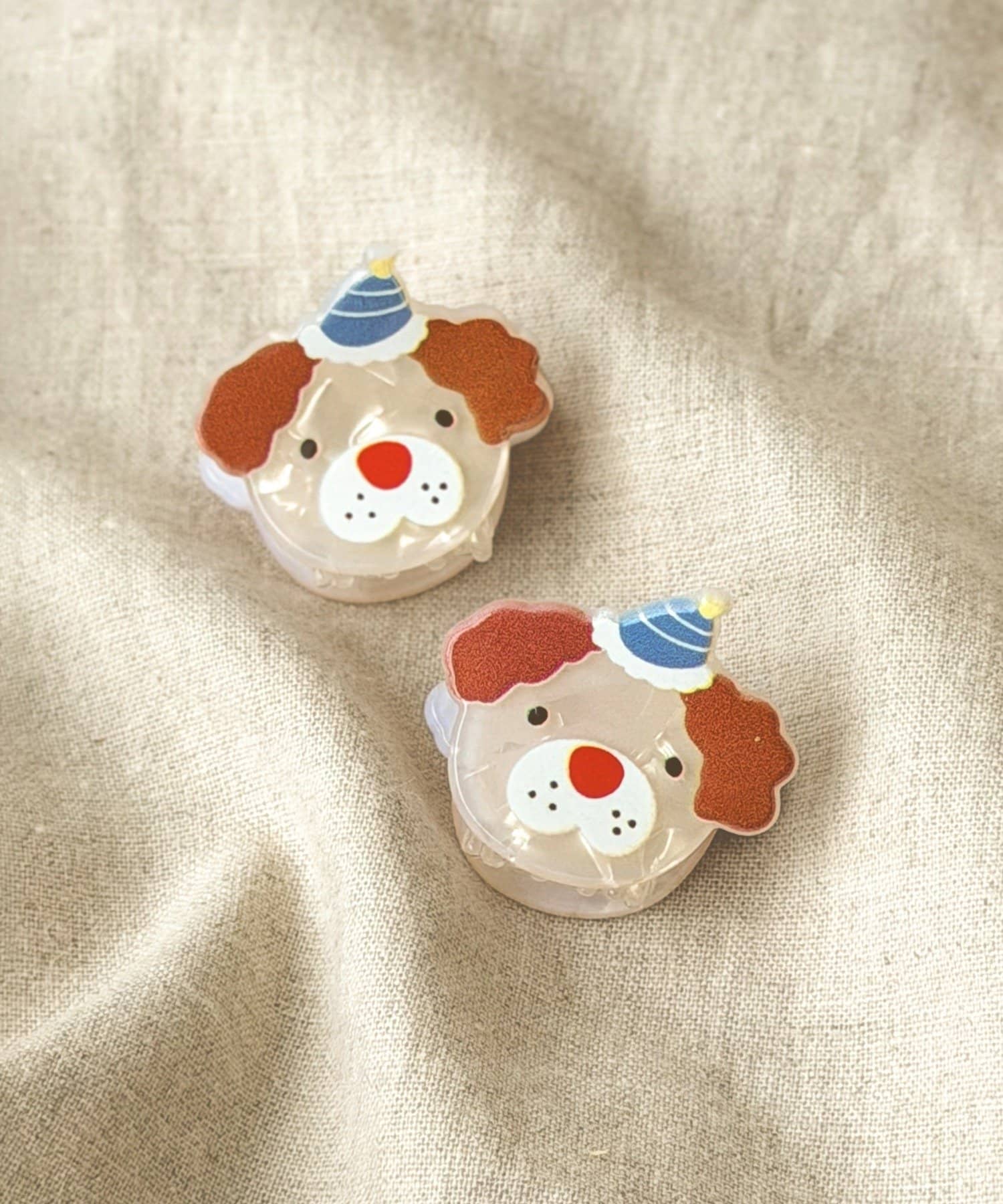 3COINS(スリーコインズ) ドッグミニクリップ2個セット／KIDS