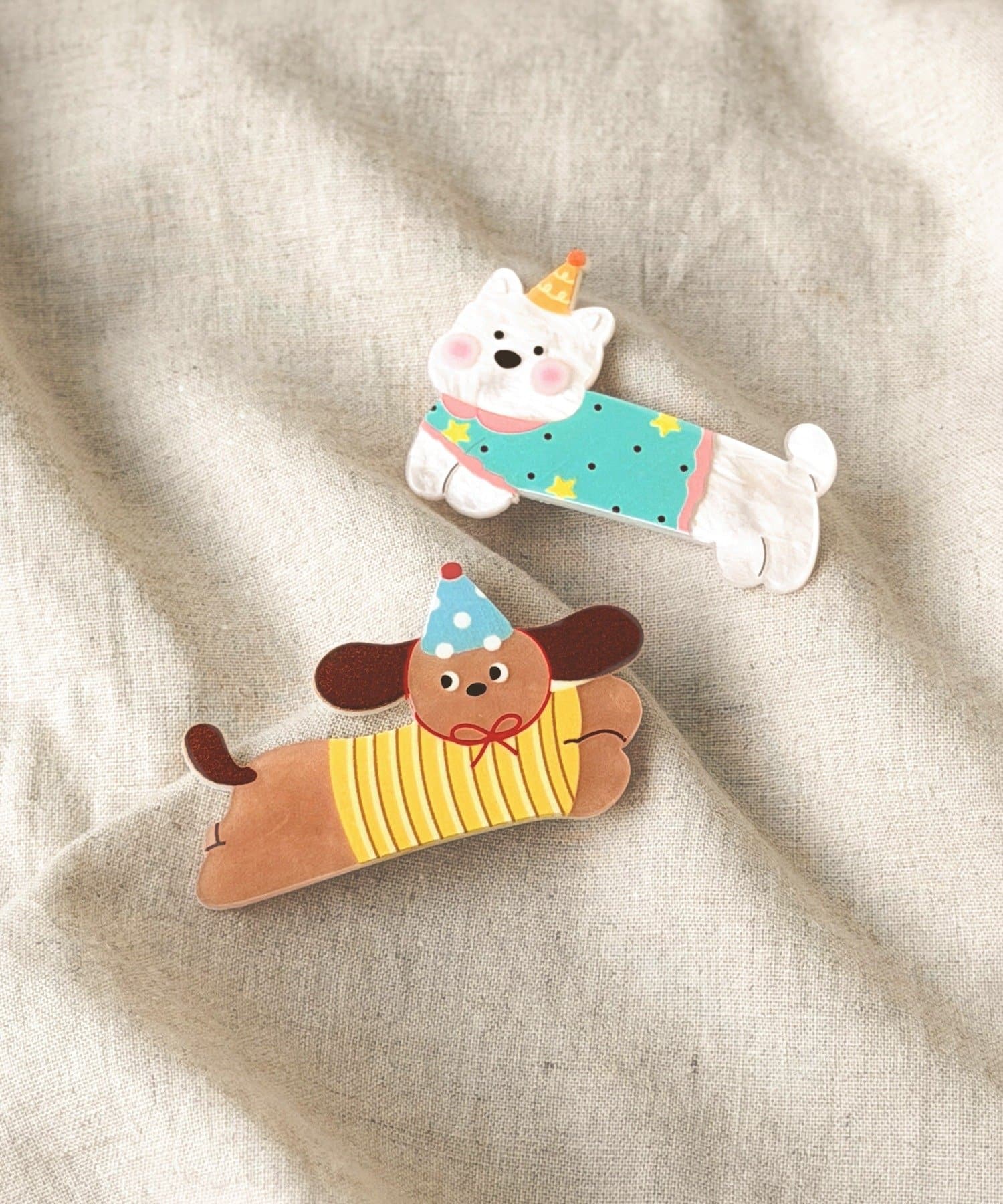 3COINS(スリーコインズ) ドッグクリップ2個セット／KIDS