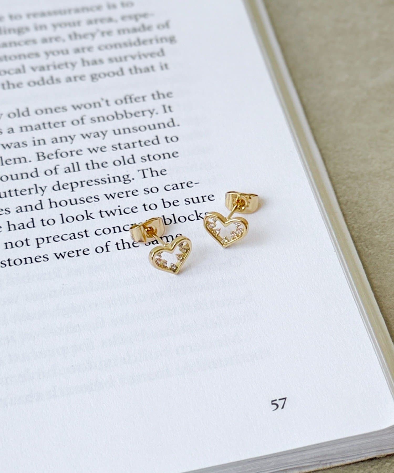 3COINS(スリーコインズ) キュービックメタルモチーフピアス