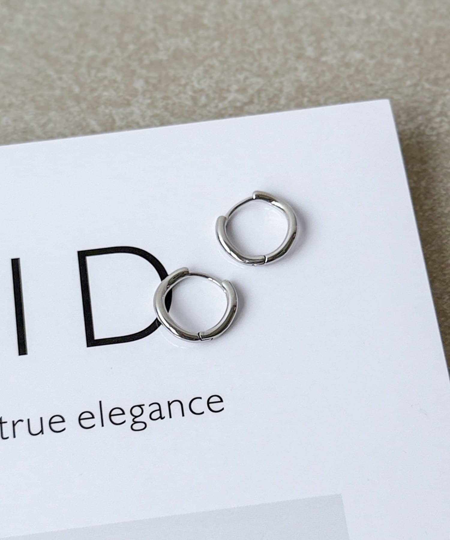 3COINS(スリーコインズ) ナミメタルワンタッチピアス