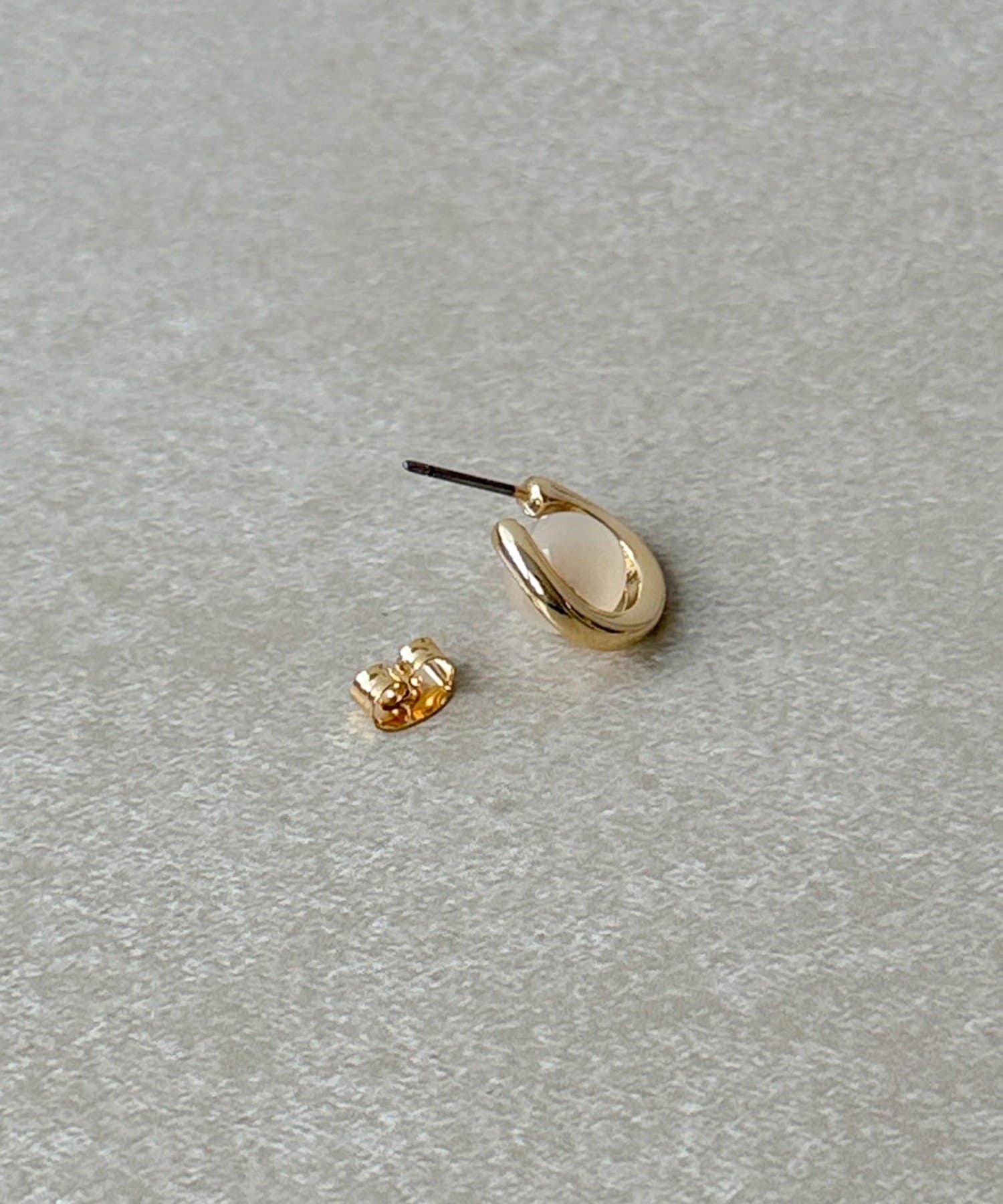 3COINS(スリーコインズ) クリアボールメタルピアス