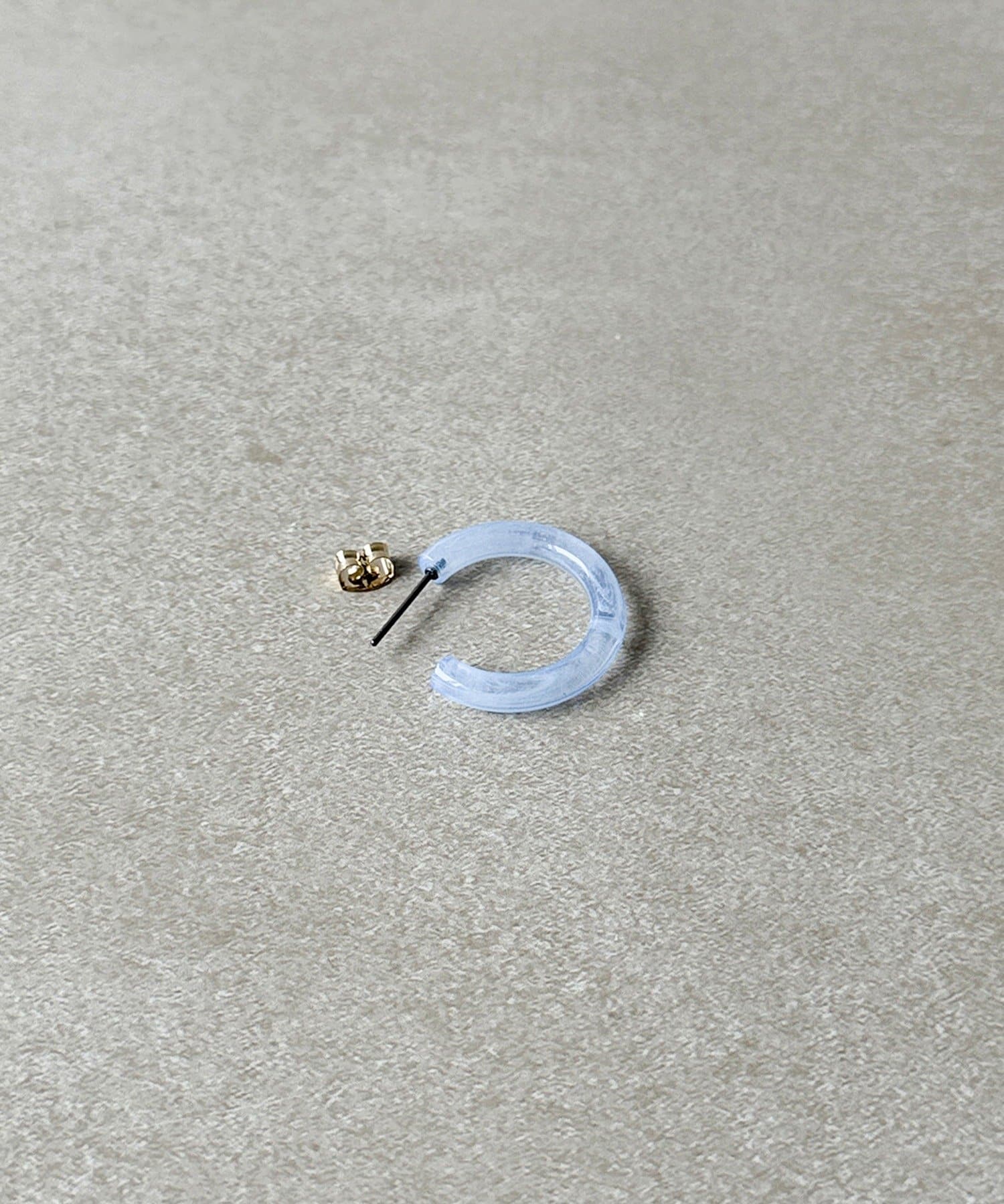 3COINS(スリーコインズ) マーブルフープピアス