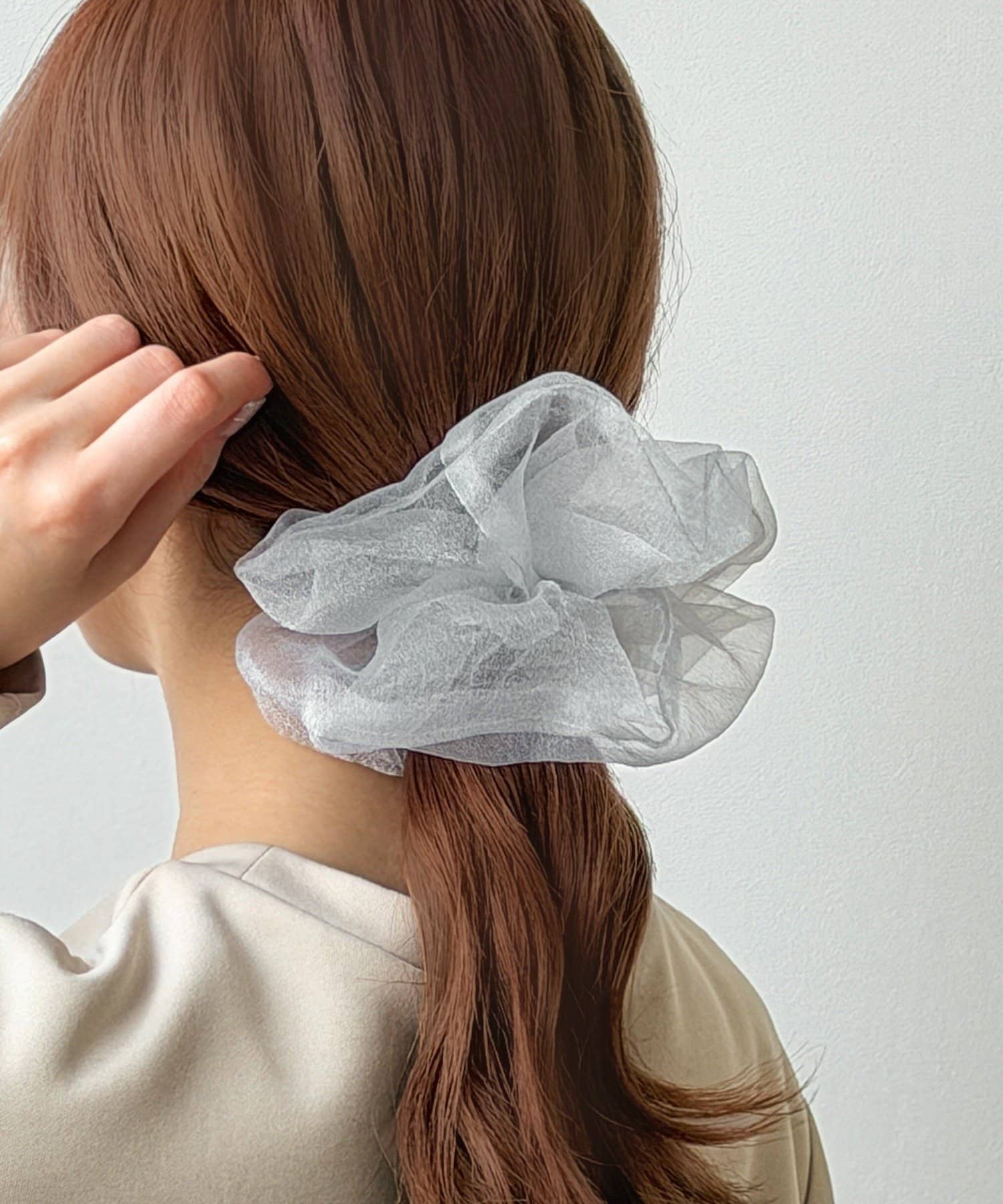 3COINS(スリーコインズ) チュールシュシュ