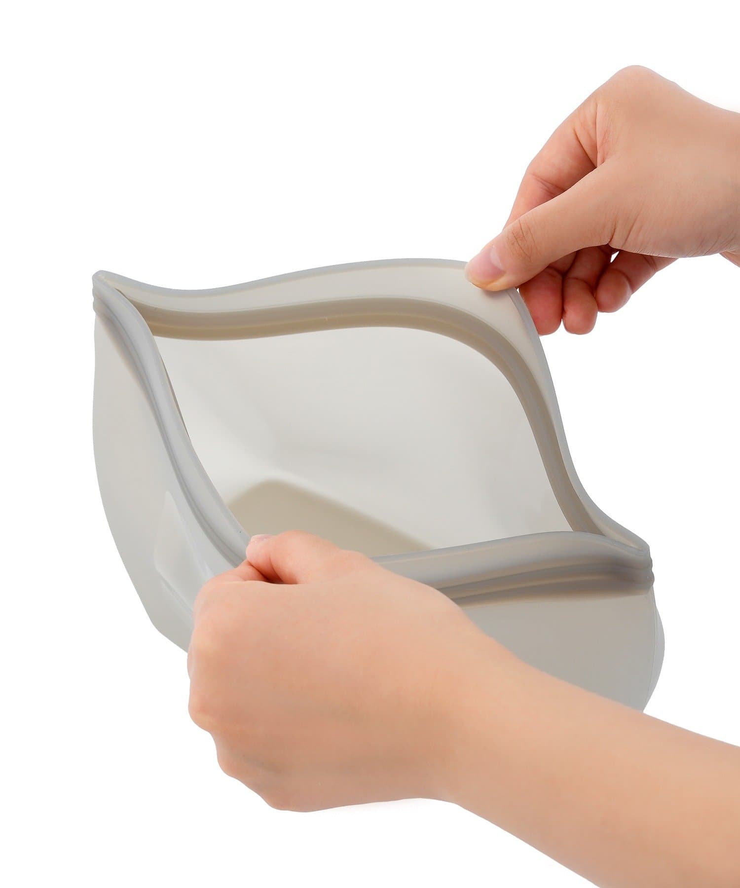 3COINS(スリーコインズ) お米保存用シリコーンバッグ：2L／KITINTO