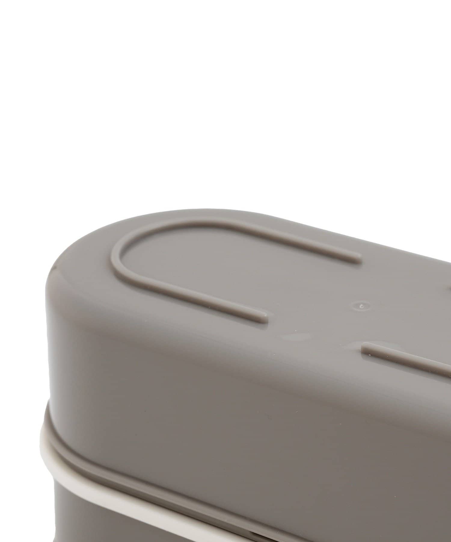 3COINS(スリーコインズ) ホーロー風ランチボックス2段：720ml