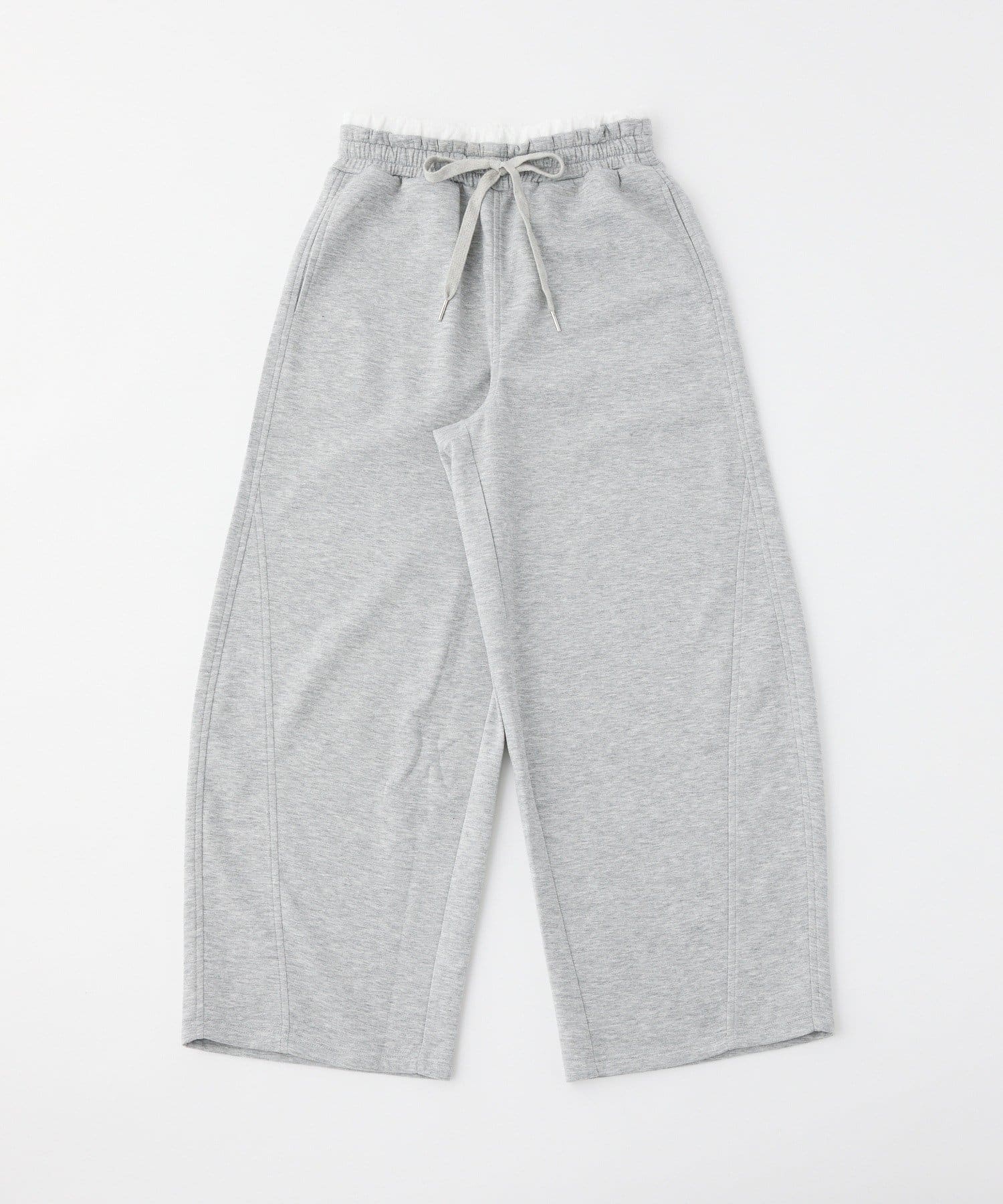 one after another NICE CLAUP(ワンアフターアナザー ナイスクラップ) 【セットアップ可能】ウエストレースカットパンツ