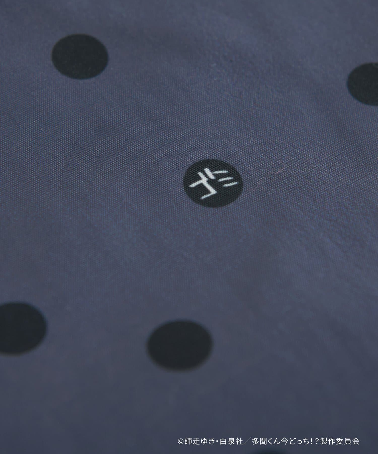 natural couture(ナチュラルクチュール) 〈多聞くん今どっち！？コラボ〉イケ原ジメ原リバーシブルポーチ