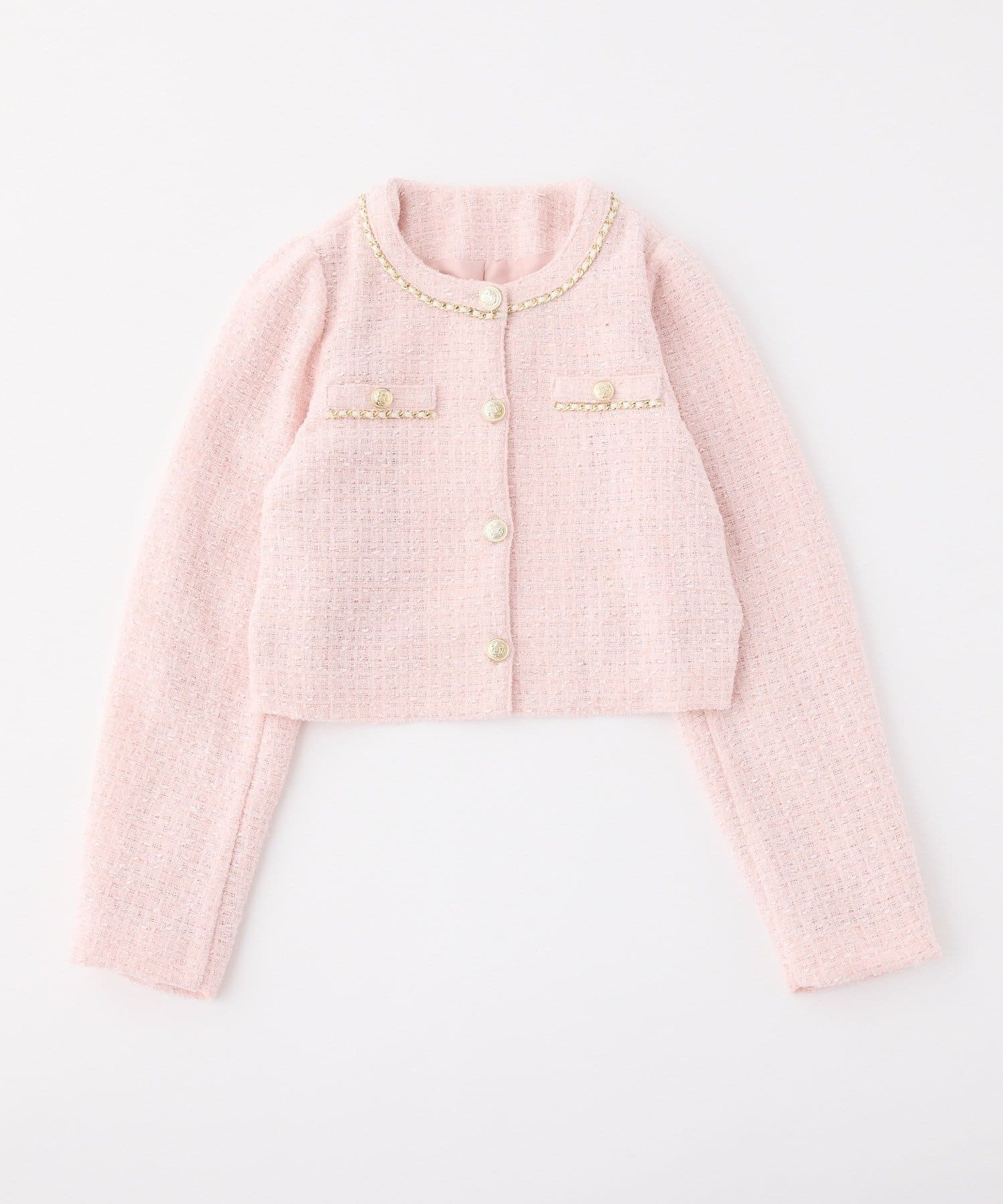 one after another NICE CLAUP(ワンアフターアナザー ナイスクラップ) ツイードジャケット