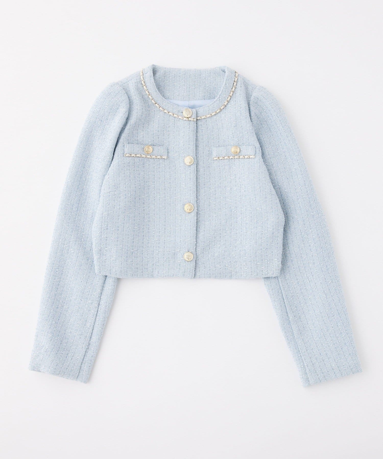 one after another NICE CLAUP(ワンアフターアナザー ナイスクラップ) ツイードジャケット