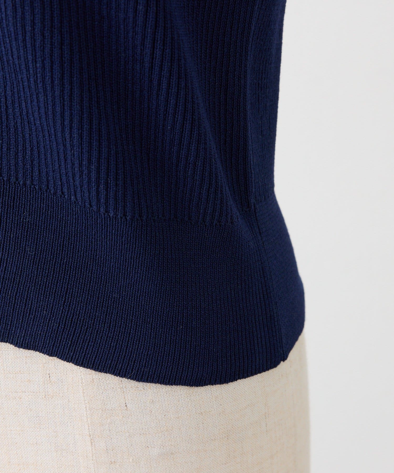 one after another NICE CLAUP(ワンアフターアナザー ナイスクラップ) セーラー半袖ニット