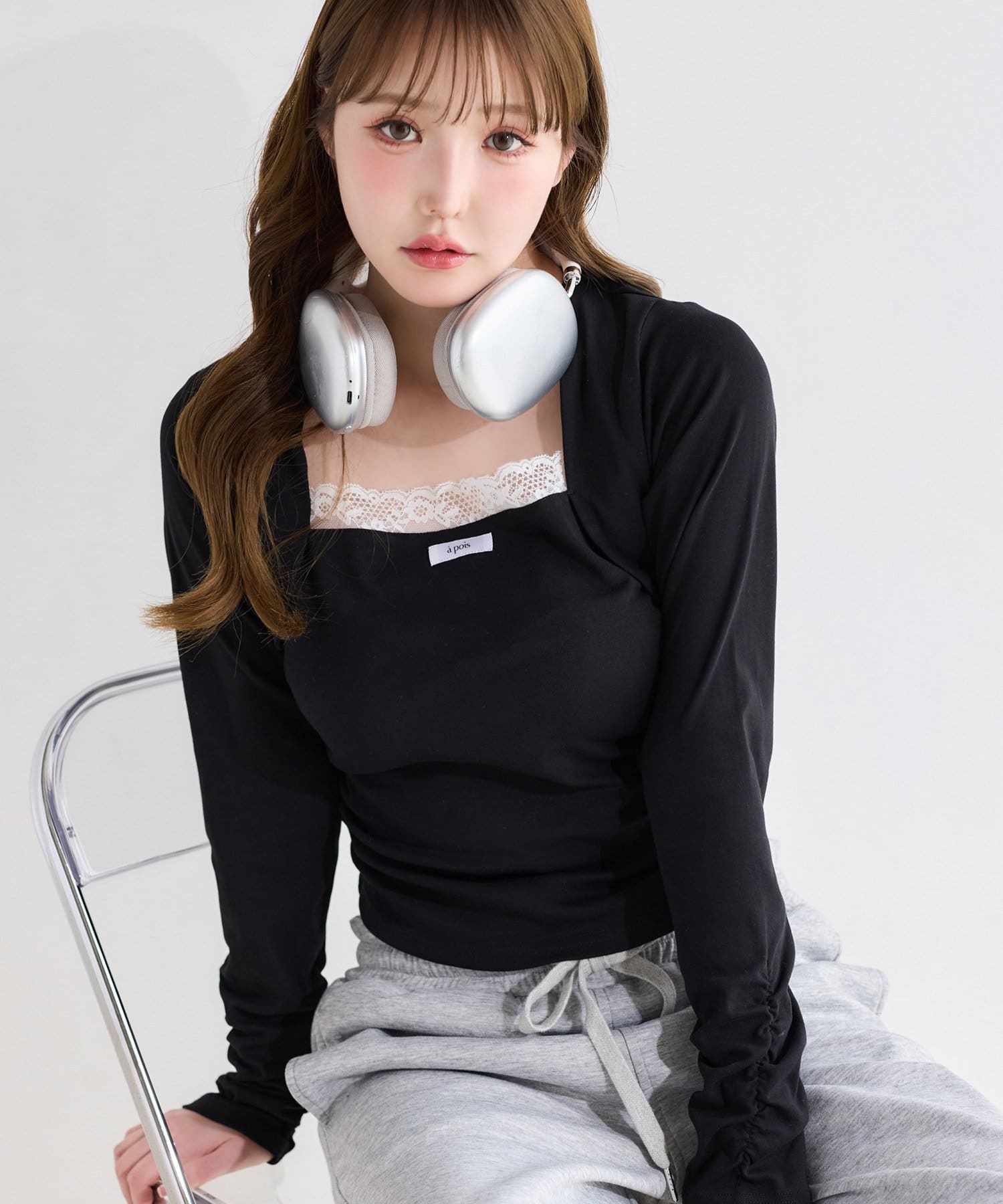 one after another NICE CLAUP(ワンアフターアナザー ナイスクラップ) レイヤードトップス