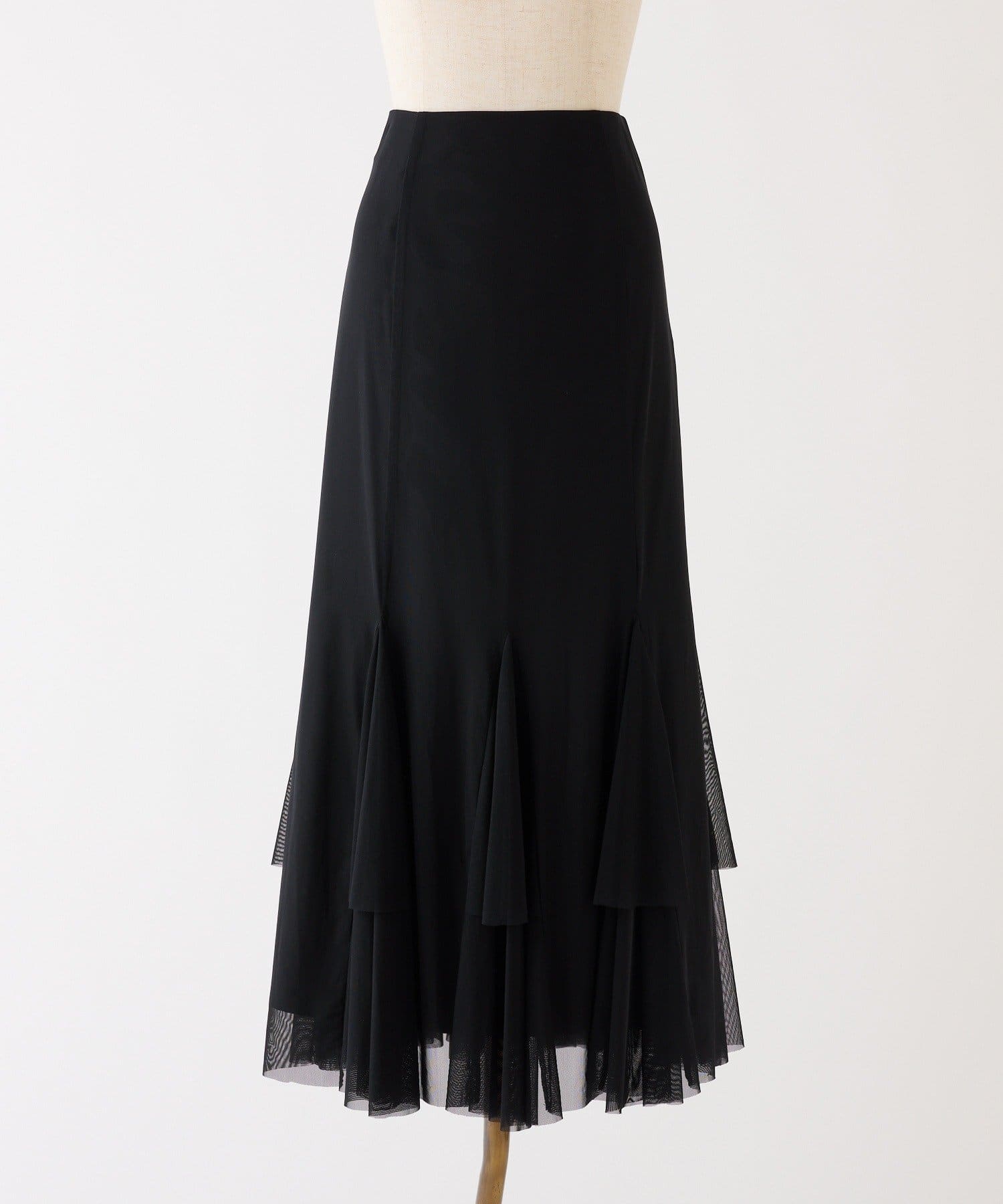 one after another NICE CLAUP(ワンアフターアナザー ナイスクラップ) チュールマーメイドスカート