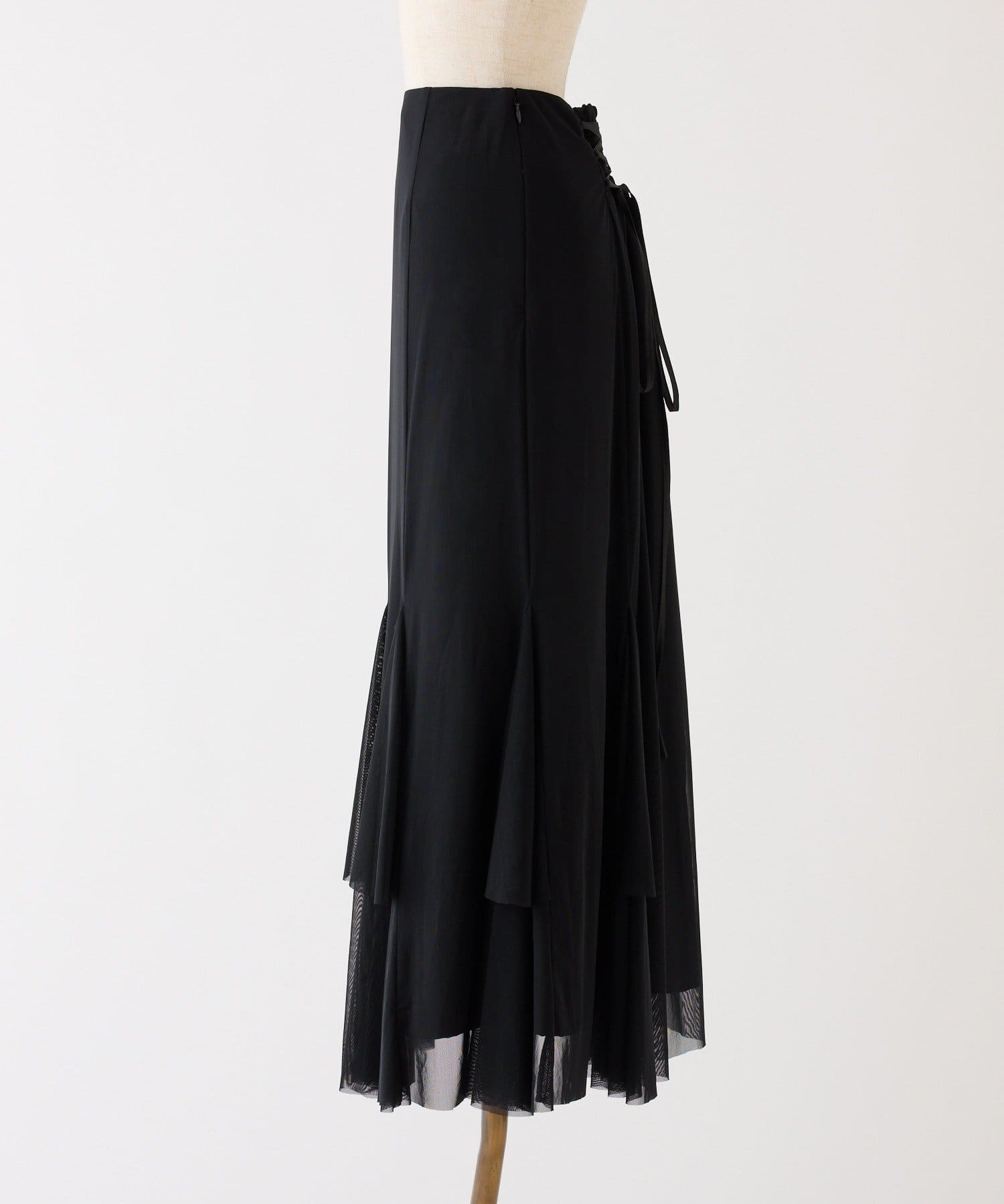 one after another NICE CLAUP(ワンアフターアナザー ナイスクラップ) チュールマーメイドスカート