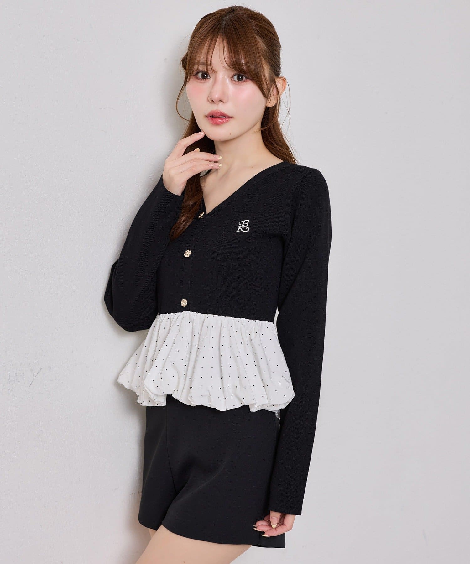 one after another NICE CLAUP(ワンアフターアナザー ナイスクラップ) 後ろレースアップショートパンツ