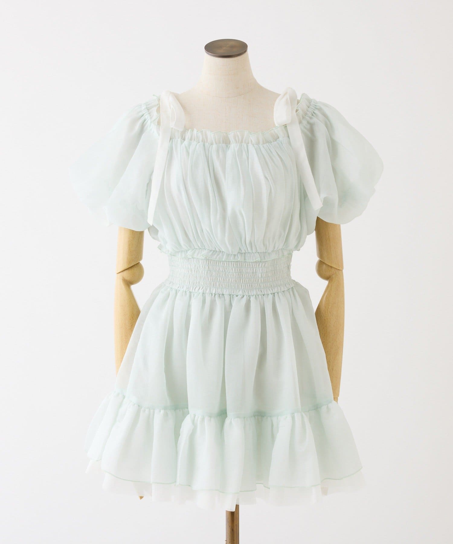 one after another NICE CLAUP(ワンアフターアナザー ナイスクラップ) 半袖愛されメロチュニック