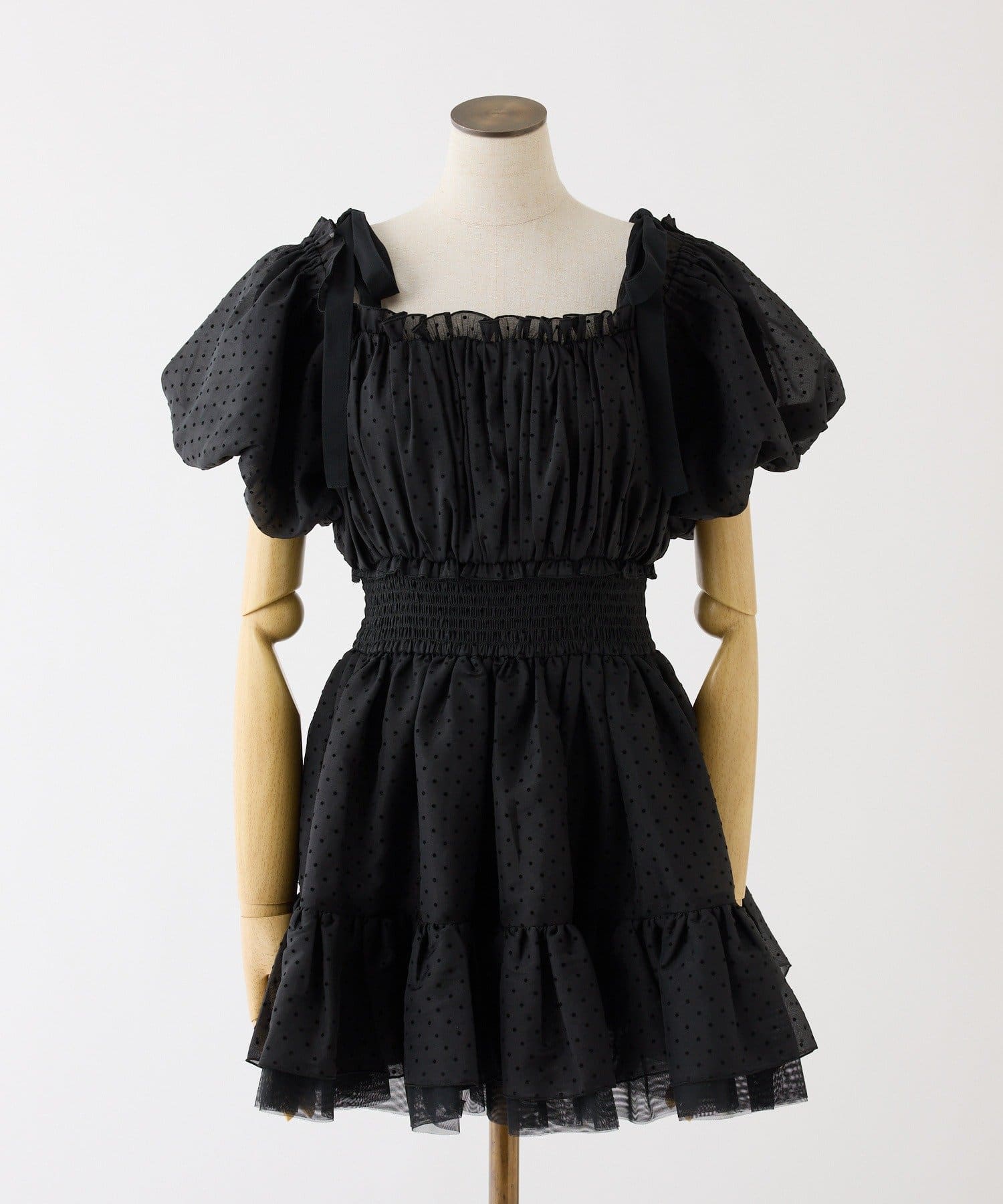 one after another NICE CLAUP(ワンアフターアナザー ナイスクラップ) 半袖愛されメロチュニック