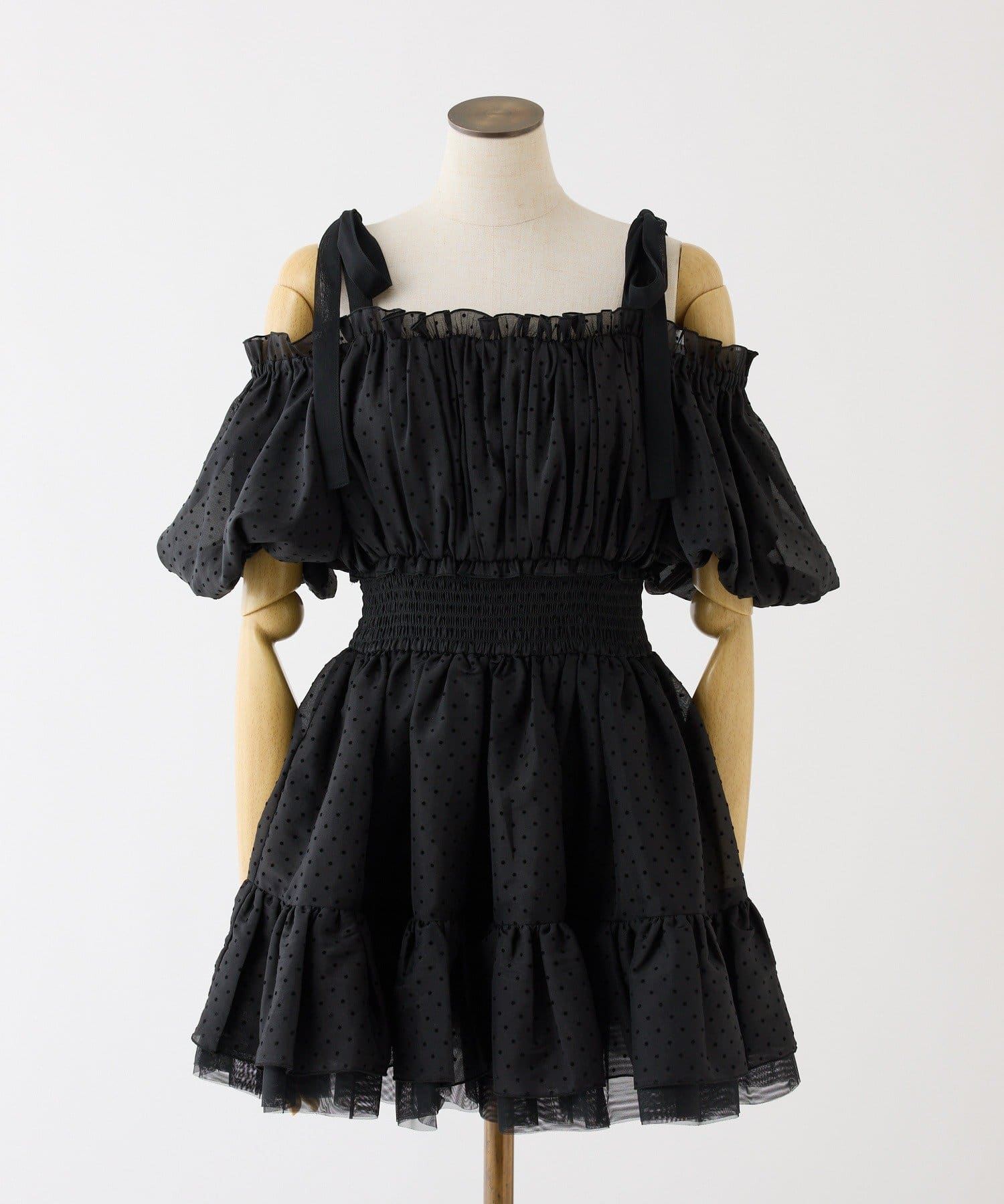 one after another NICE CLAUP(ワンアフターアナザー ナイスクラップ) 半袖愛されメロチュニック