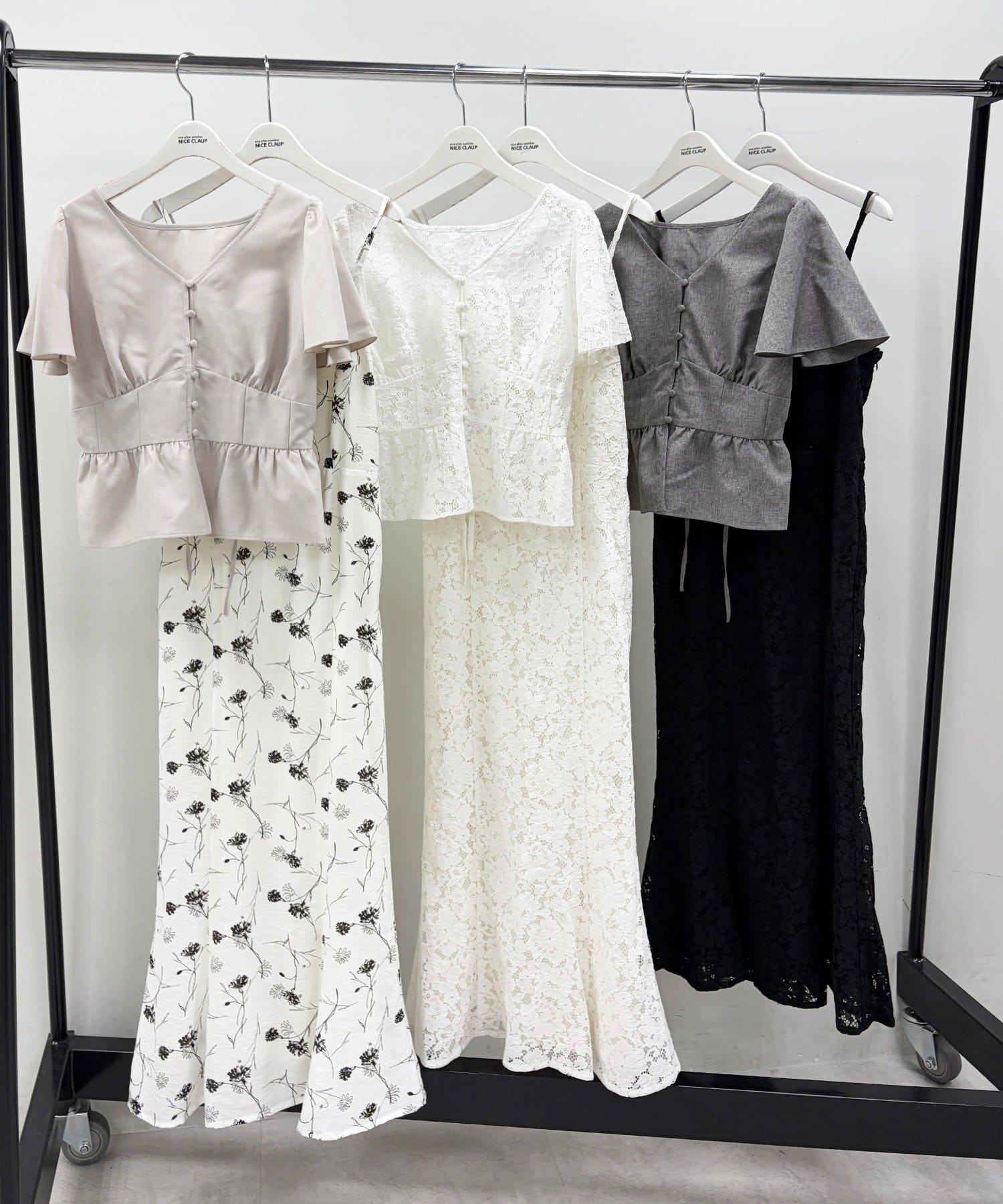 one after another NICE CLAUP(ワンアフターアナザー ナイスクラップ) 【megumi企画】マーメイドキャミワンピース