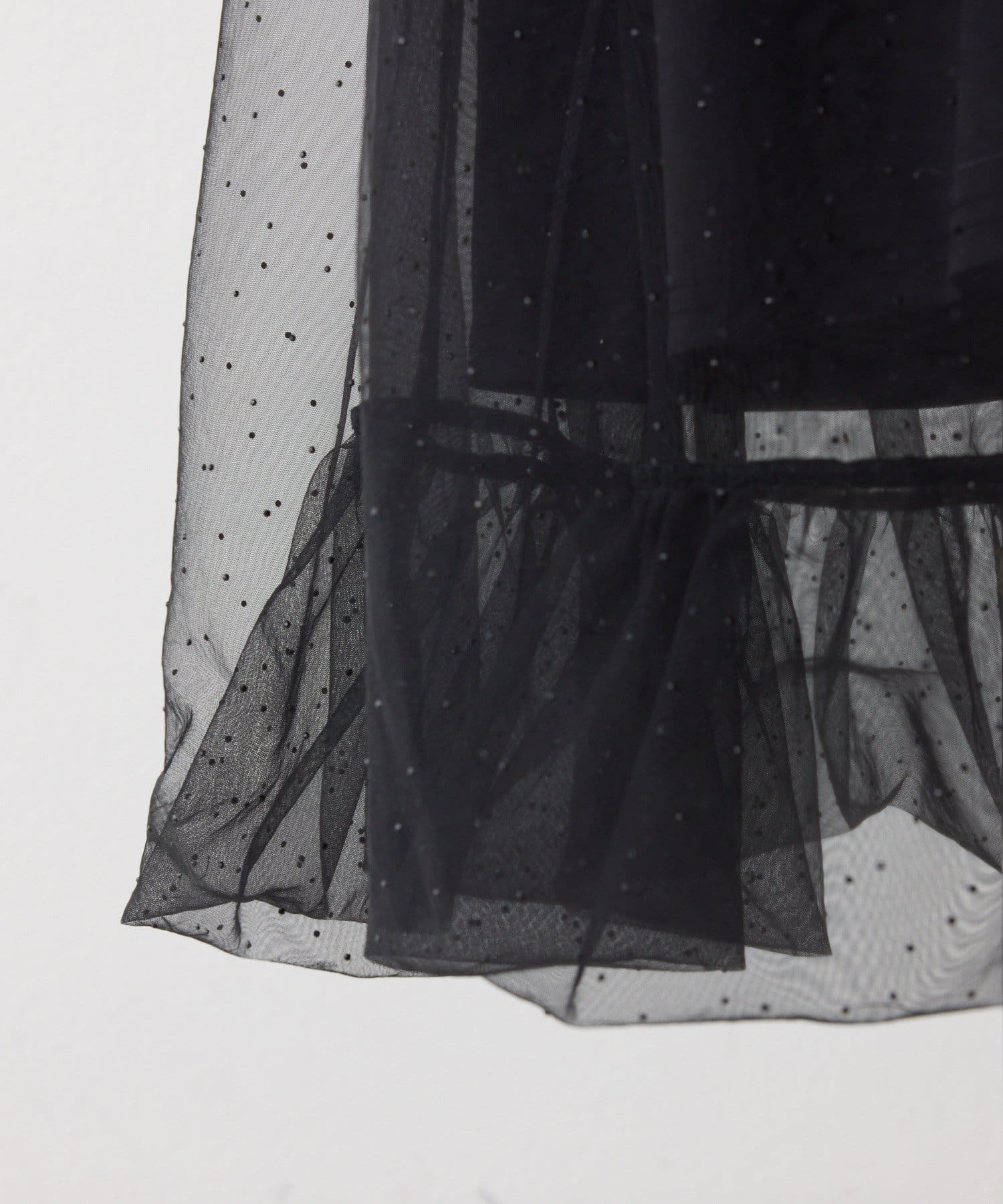 one after another NICE CLAUP(ワンアフターアナザー ナイスクラップ) 【hinano企画】チュールスカート