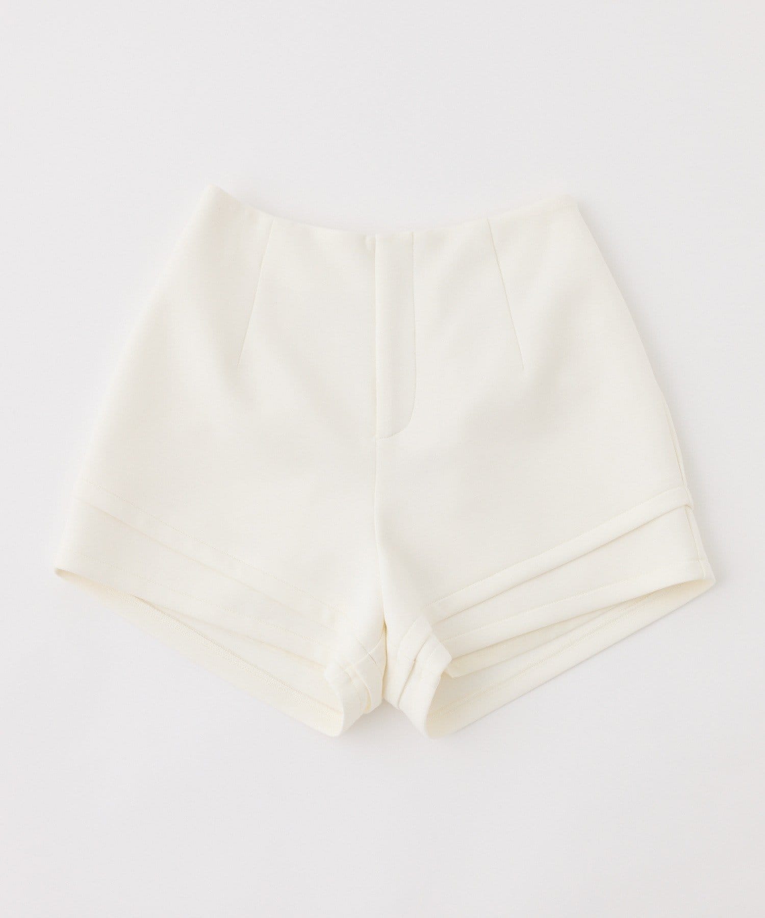 one after another NICE CLAUP(ワンアフターアナザー ナイスクラップ) レイヤード風カットショーパン