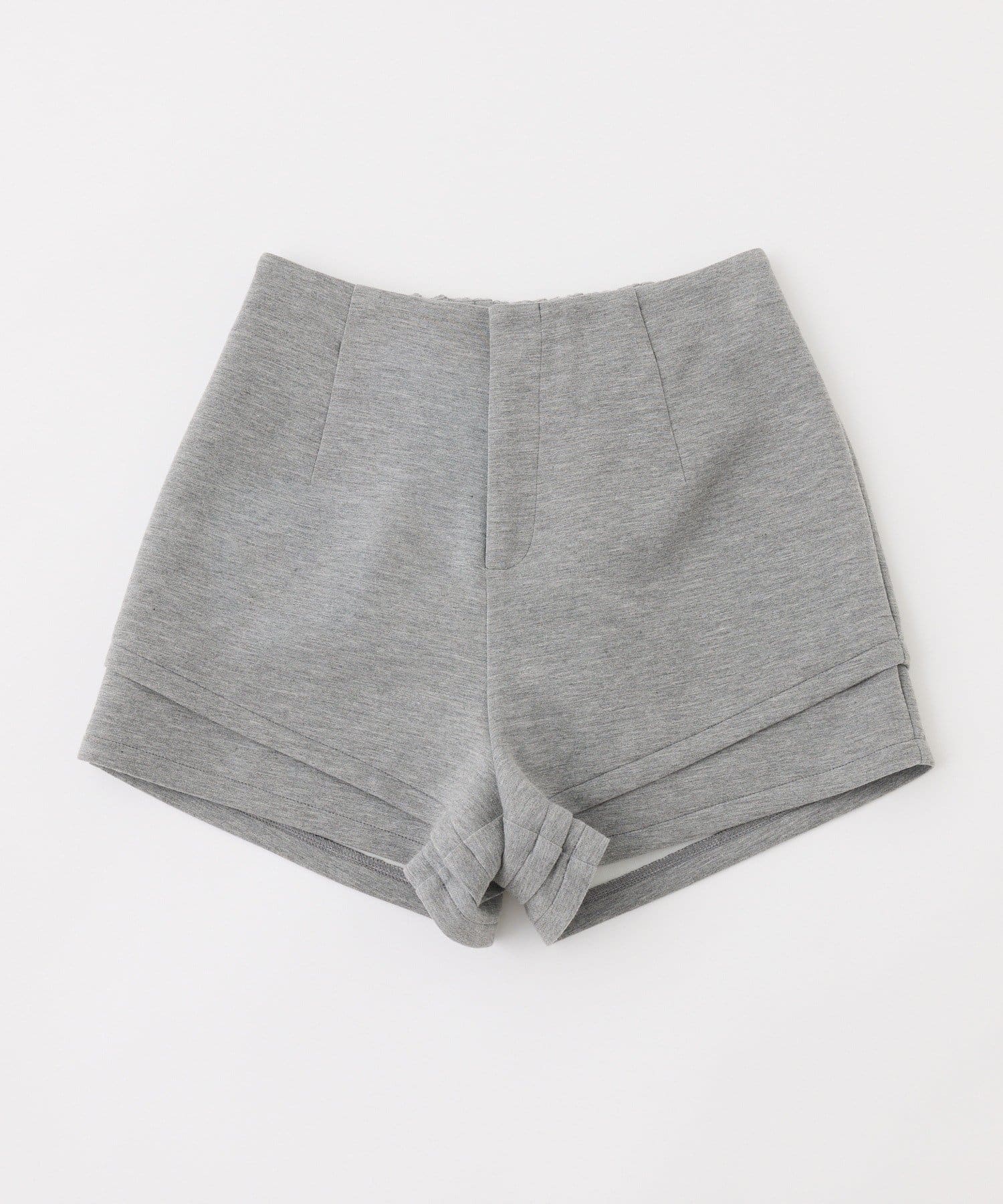 one after another NICE CLAUP(ワンアフターアナザー ナイスクラップ) レイヤード風カットショーパン