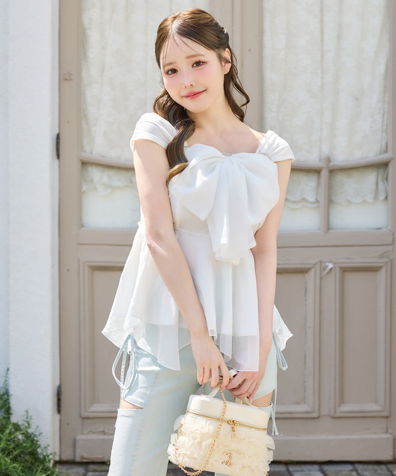 ✨️美品✨️バーバリーロンドン　リボンチュニック フロントリボンチュニック | one after another NICE CLAUP(ワン