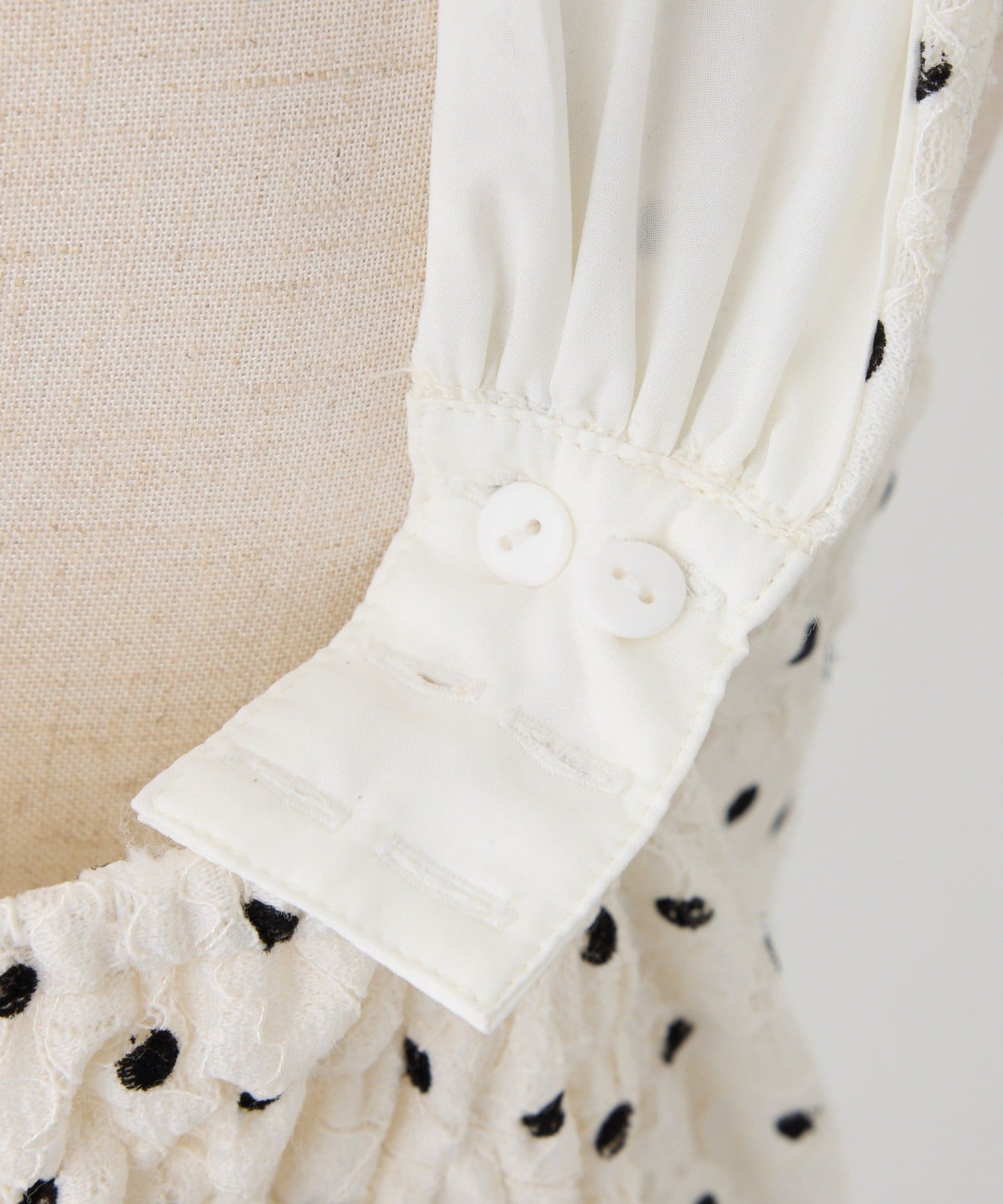 one after another NICE CLAUP(ワンアフターアナザー ナイスクラップ) フロントリボンチュニック