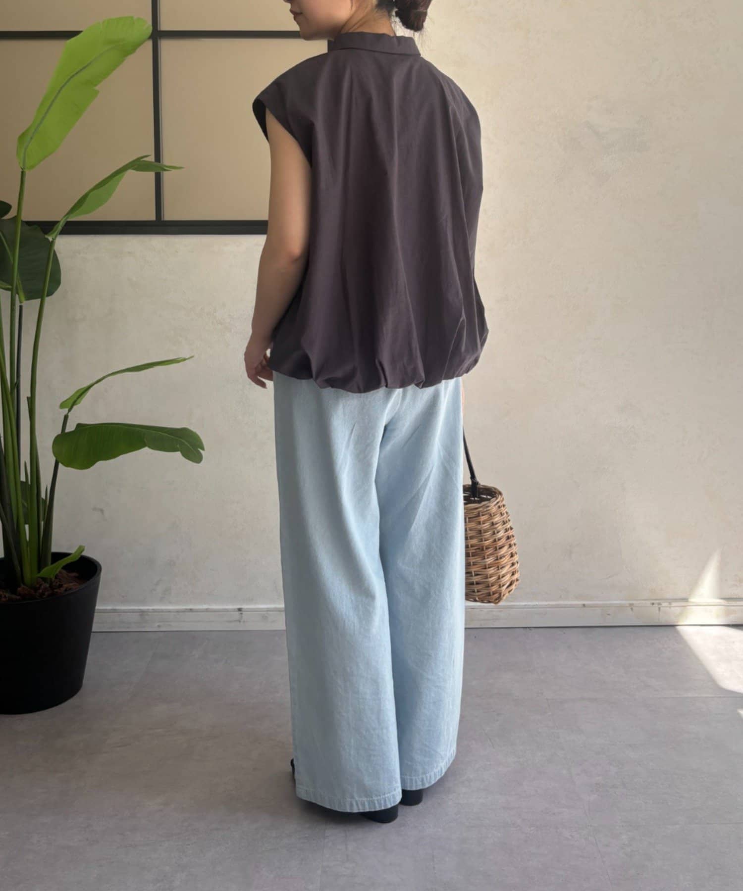 Jena　espace merveilleux(ジェナ　エスパスメルヴェイユ) バックバルーンシャツ