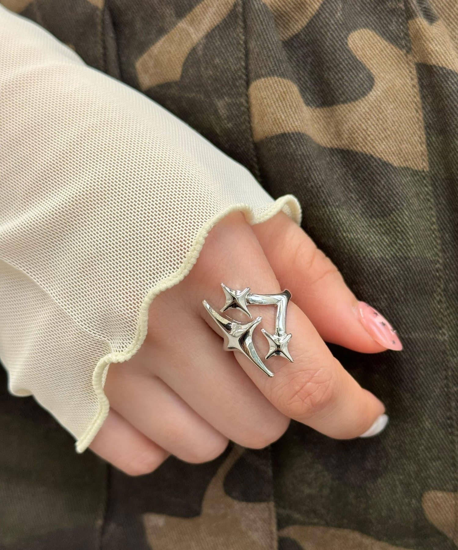 CIAOPANIC(チャオパニック) ダイヤデザインリング