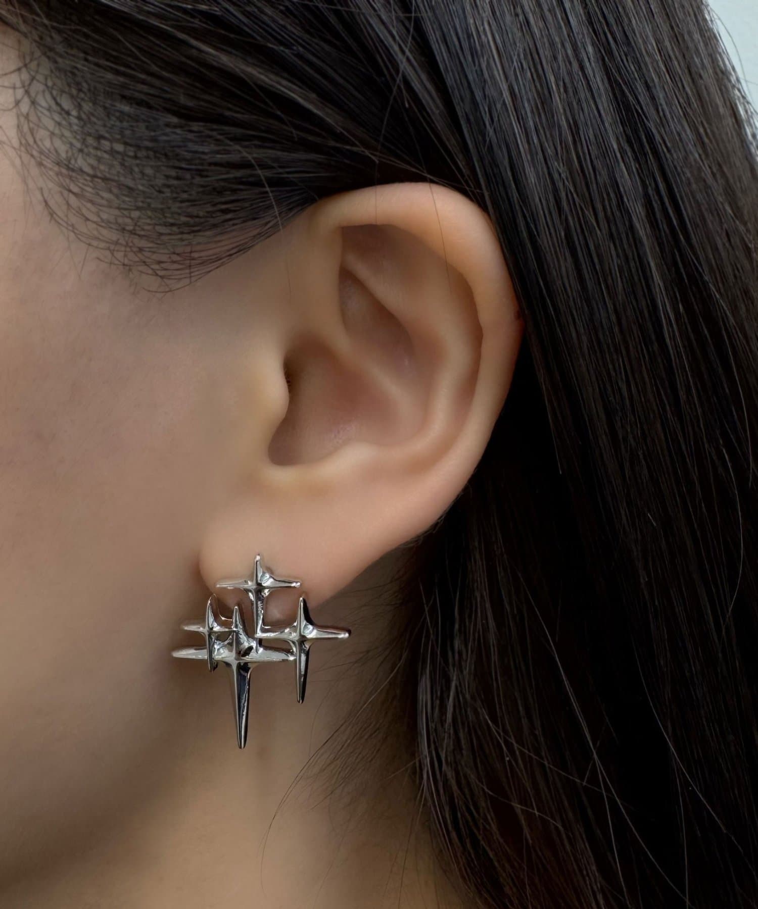 CIAOPANIC(チャオパニック) ダイヤデザインピアス