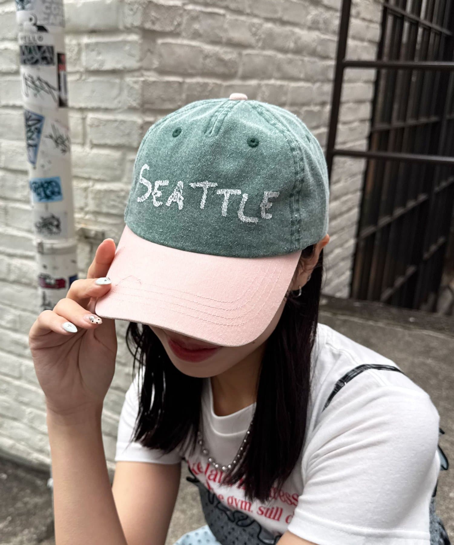 CIAOPANIC(チャオパニック) SEATTLE配色ロゴキャップ