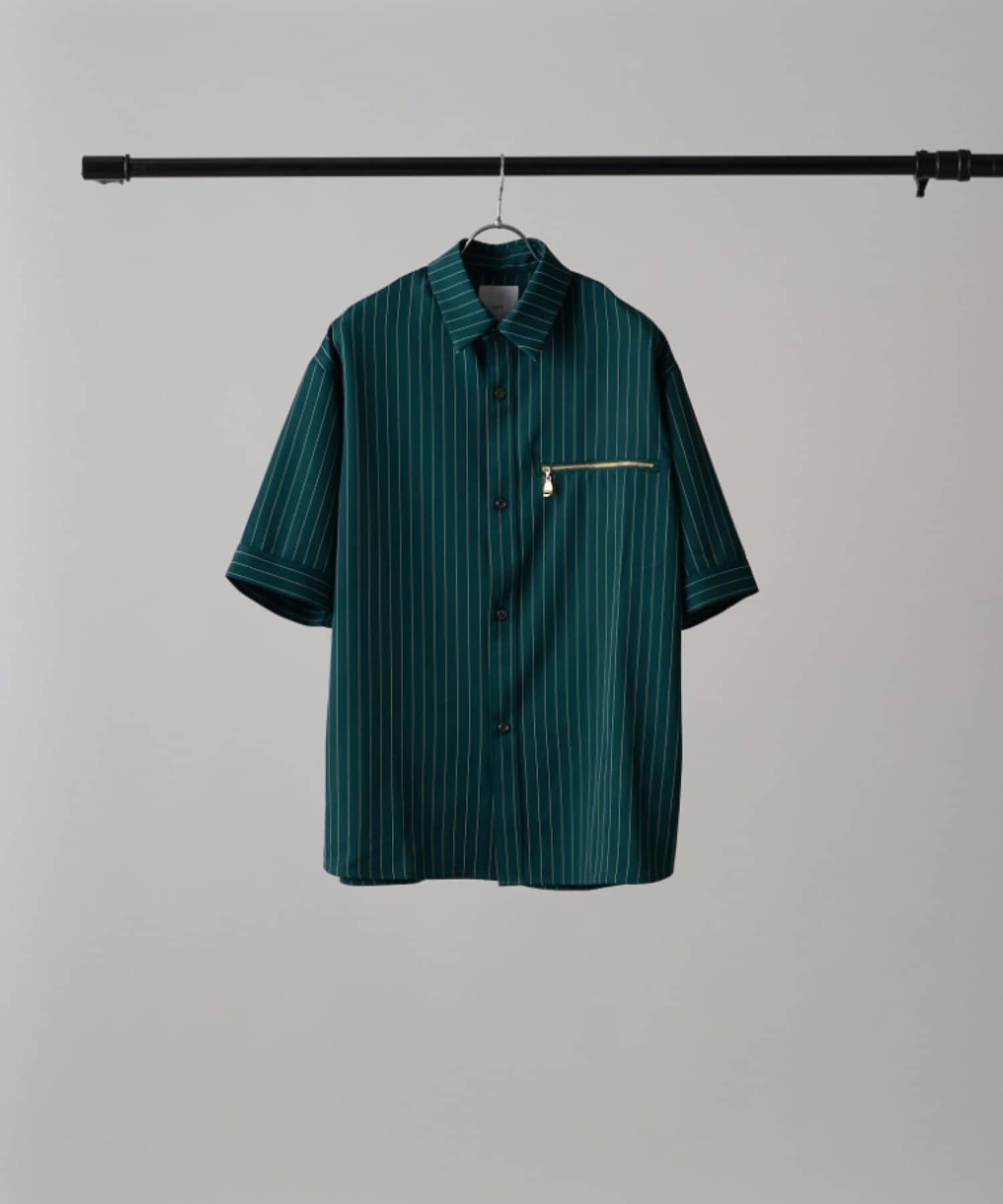 Lui's(ルイス) ストライプS/Sシャツブルゾン